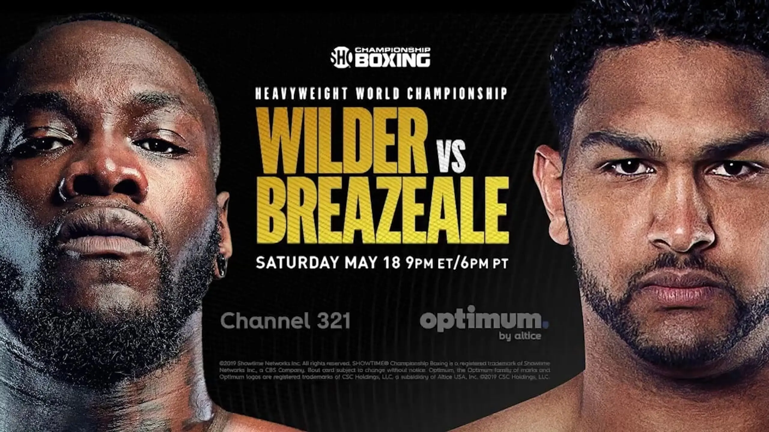 Boxing: Deontay Wilder vs Dominic Breazeale