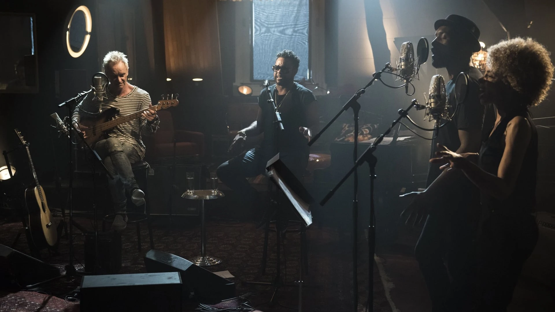 Sting & Shaggy im Château d'Hérouville