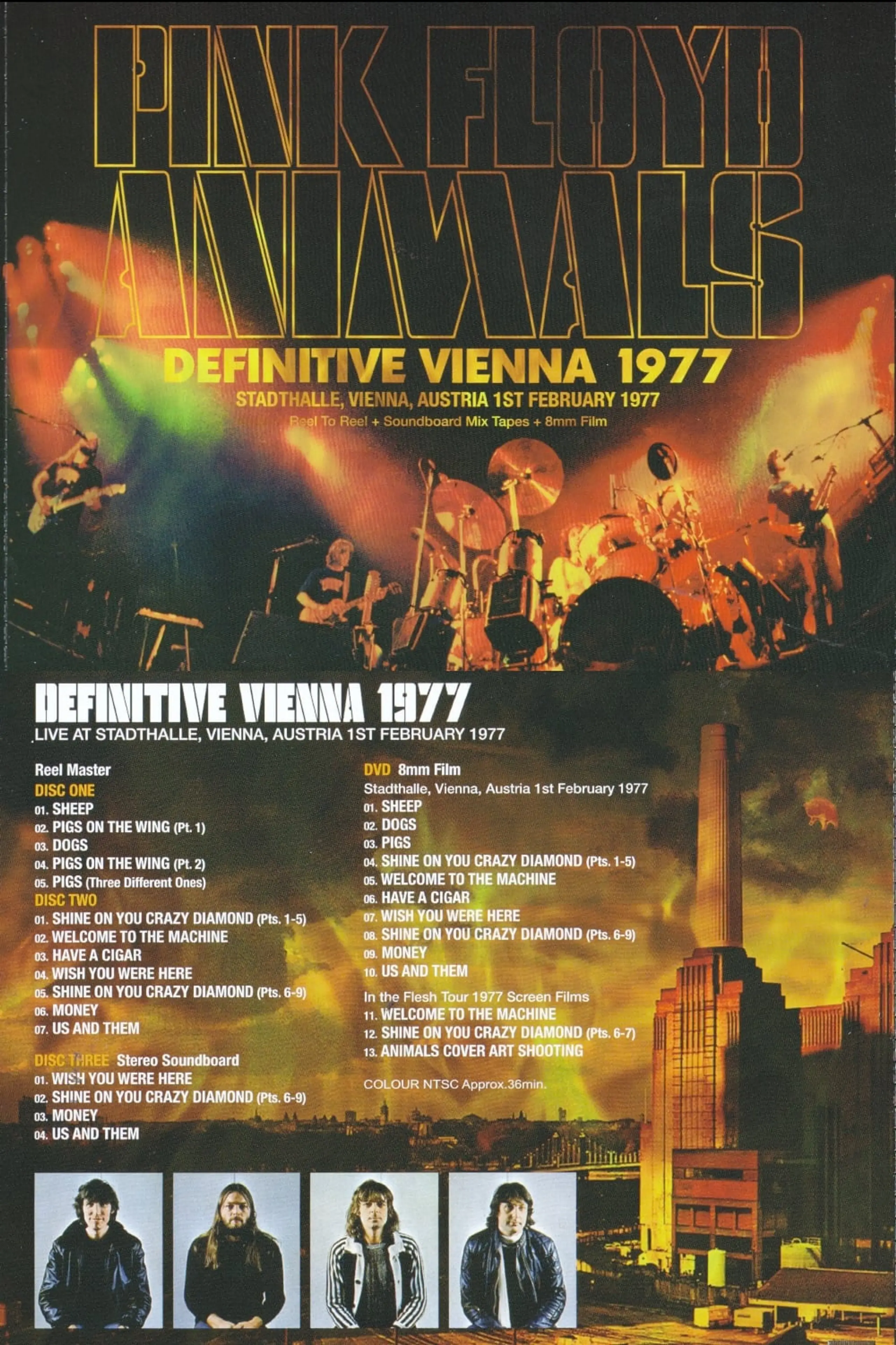 Pink Floyd: Definitive Vienna 1977 - 8mm film (Sigma 223)