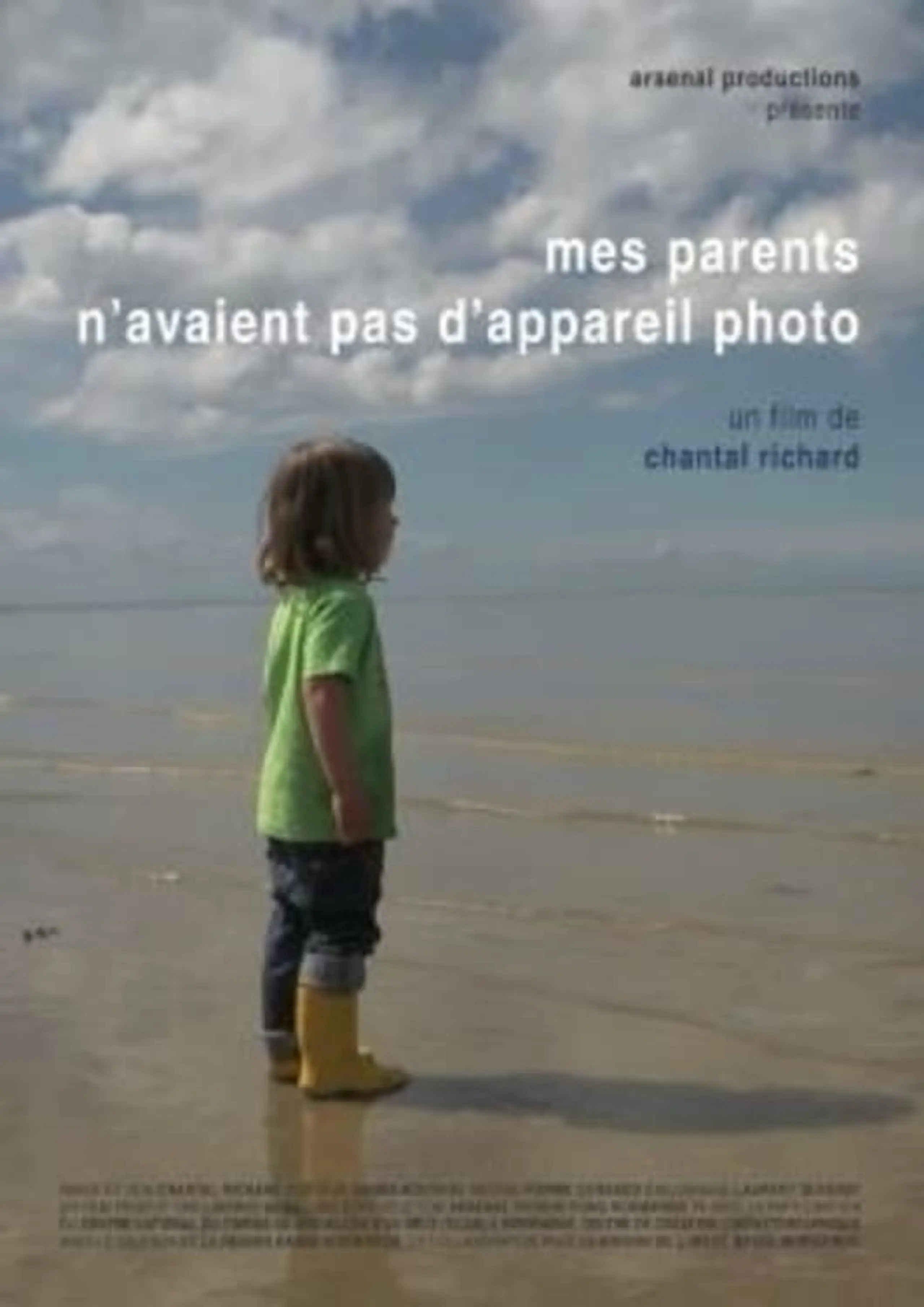 Mes parents n'avaient pas d'appareil photo