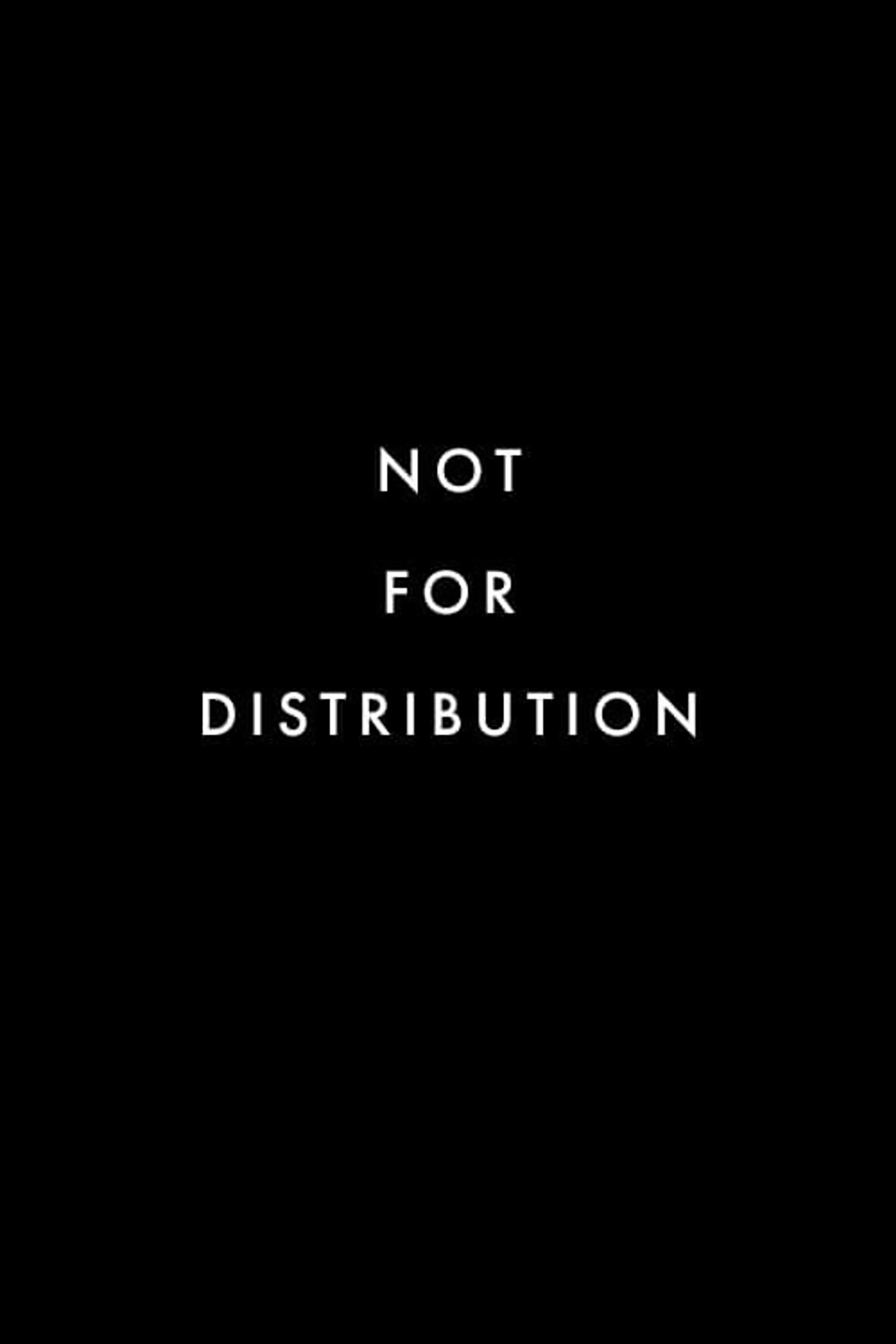 Not For Distribution