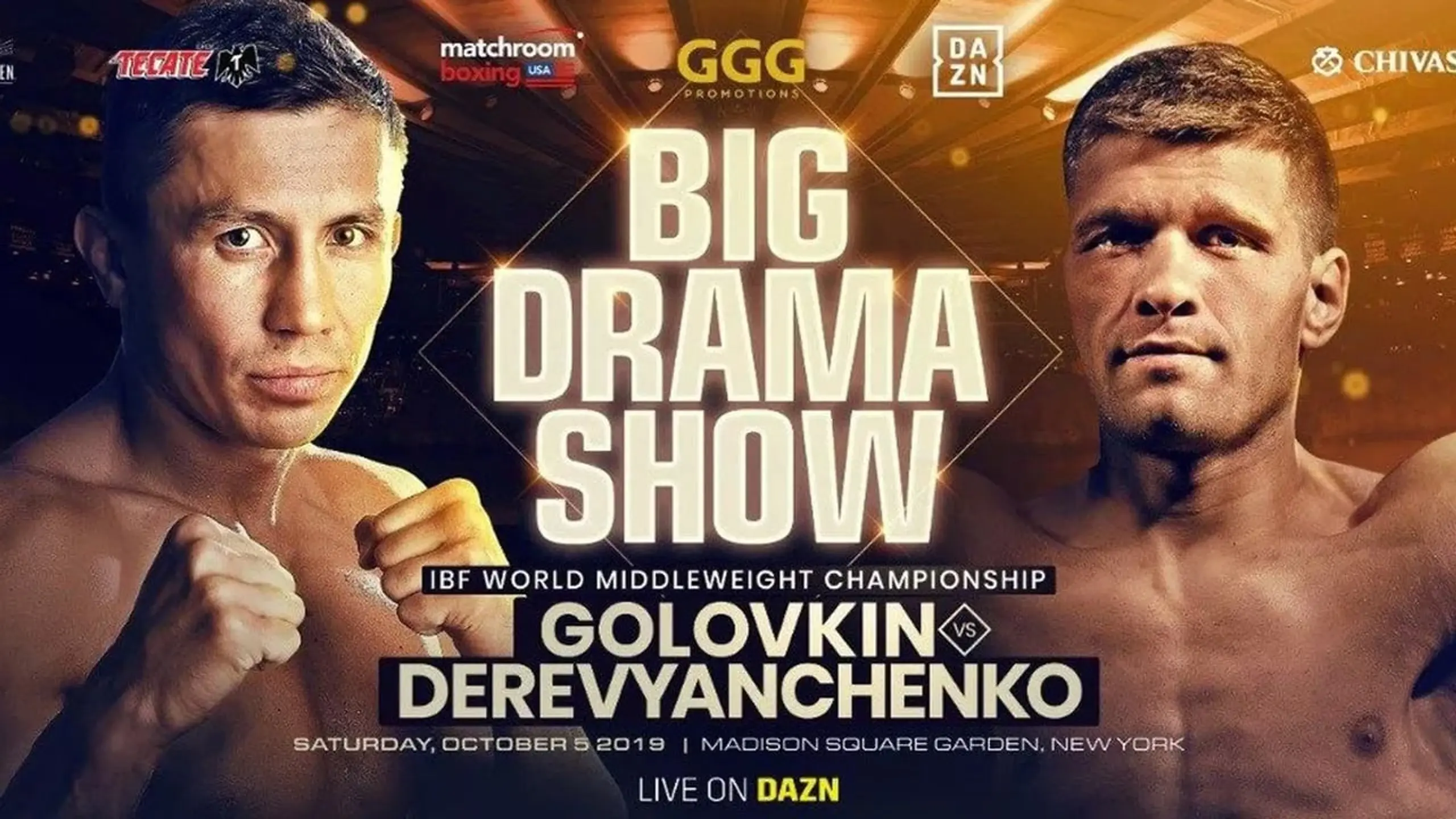 Gennady Golovkin vs Sergiy Derevyanchenko