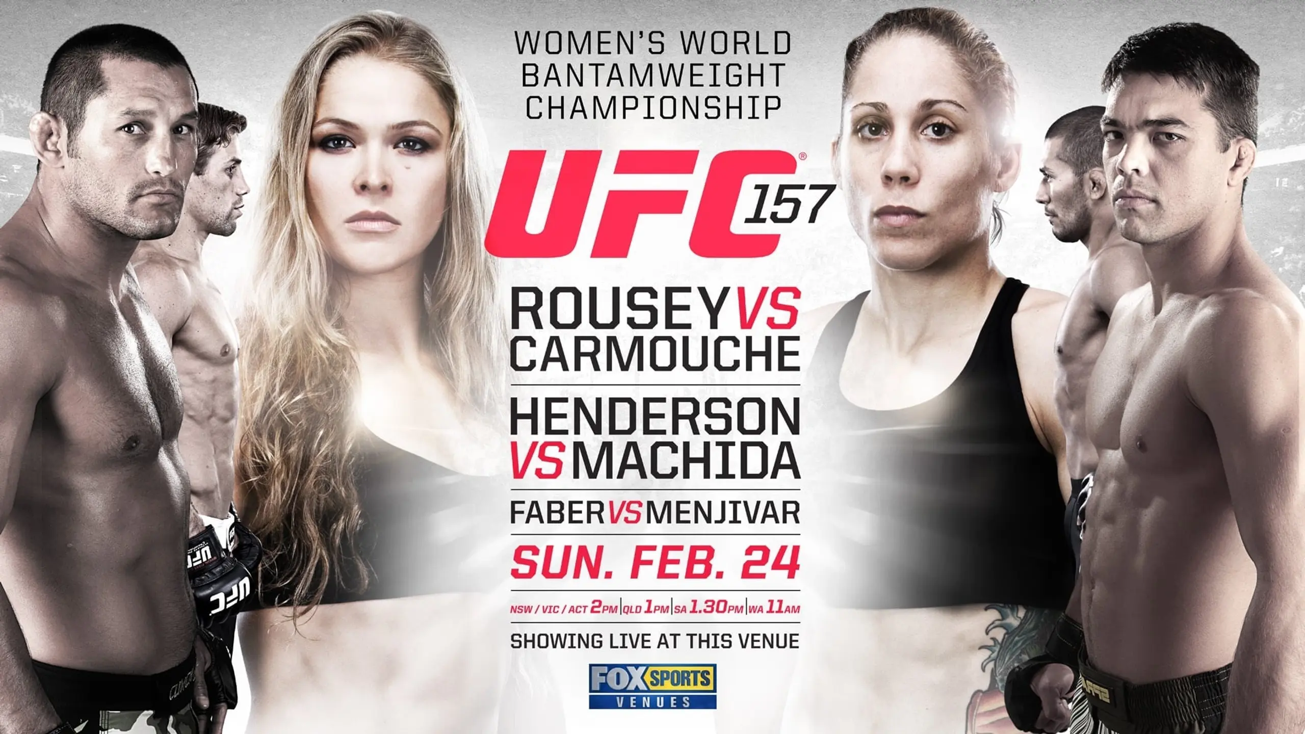 UFC 157: Rousey vs. Carmouche - Prelims