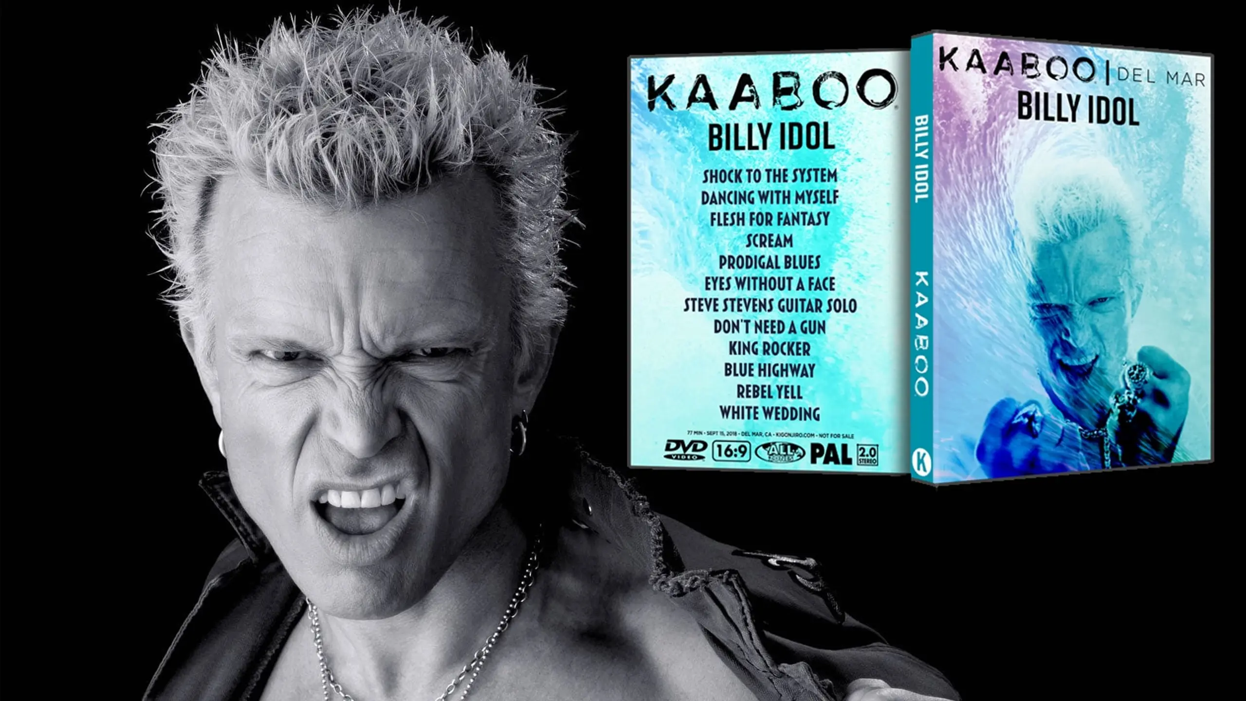 Billy Idol - KAABOO Del Mar Festival 2018