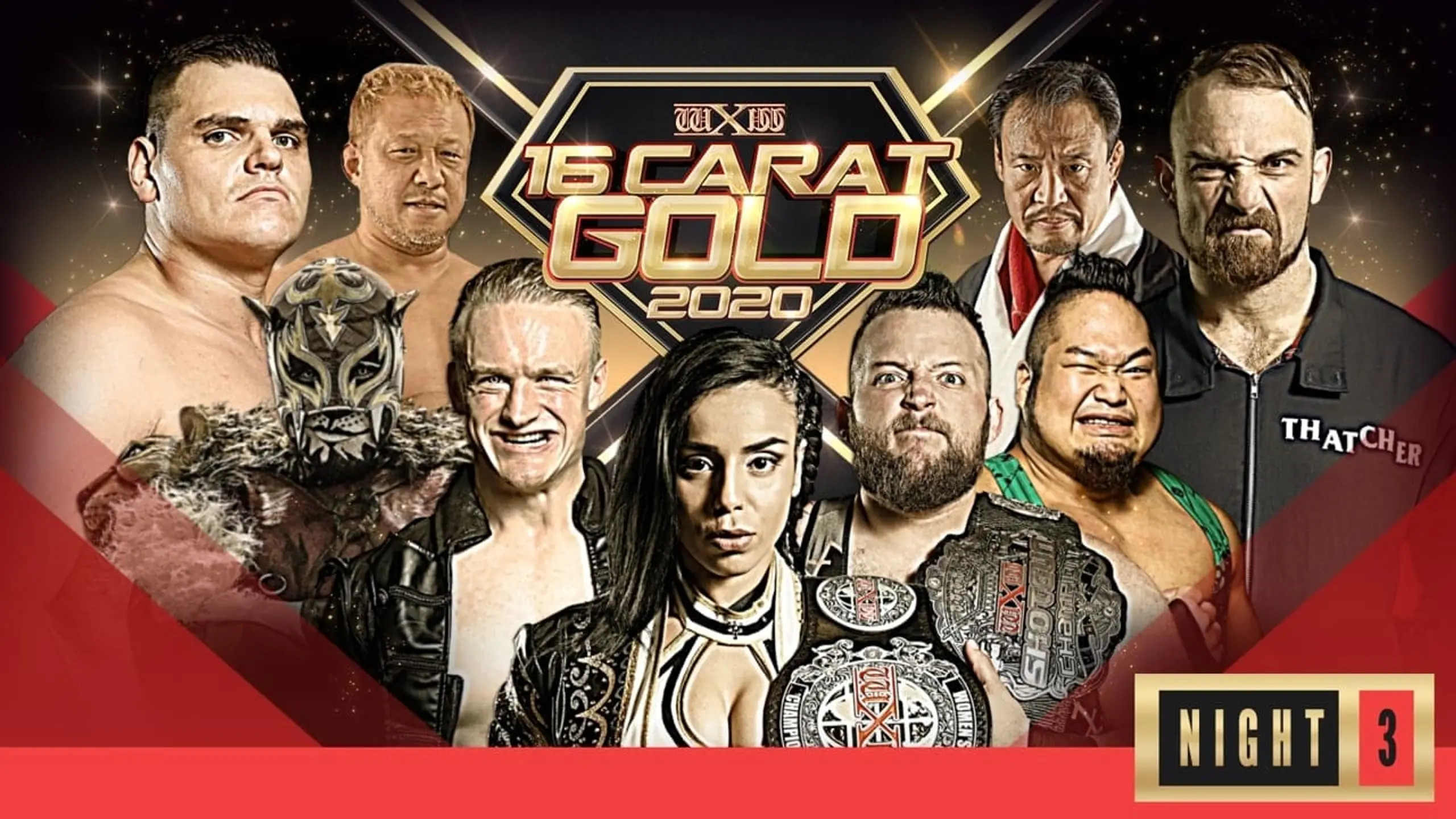 wXw 16 Carat Gold 2020 - Night 3