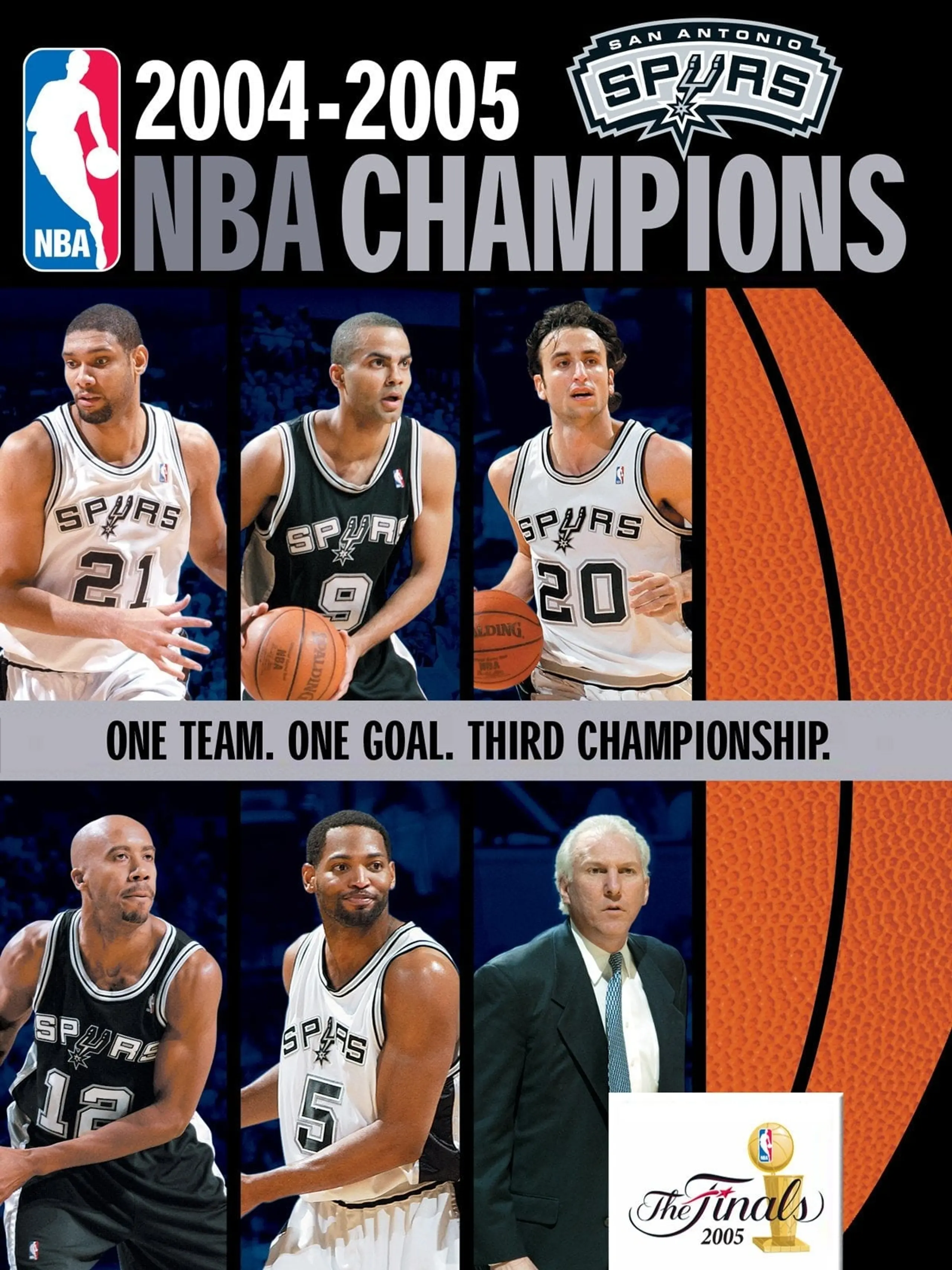 2004-2005 NBA Champions - San Antonio Spurs