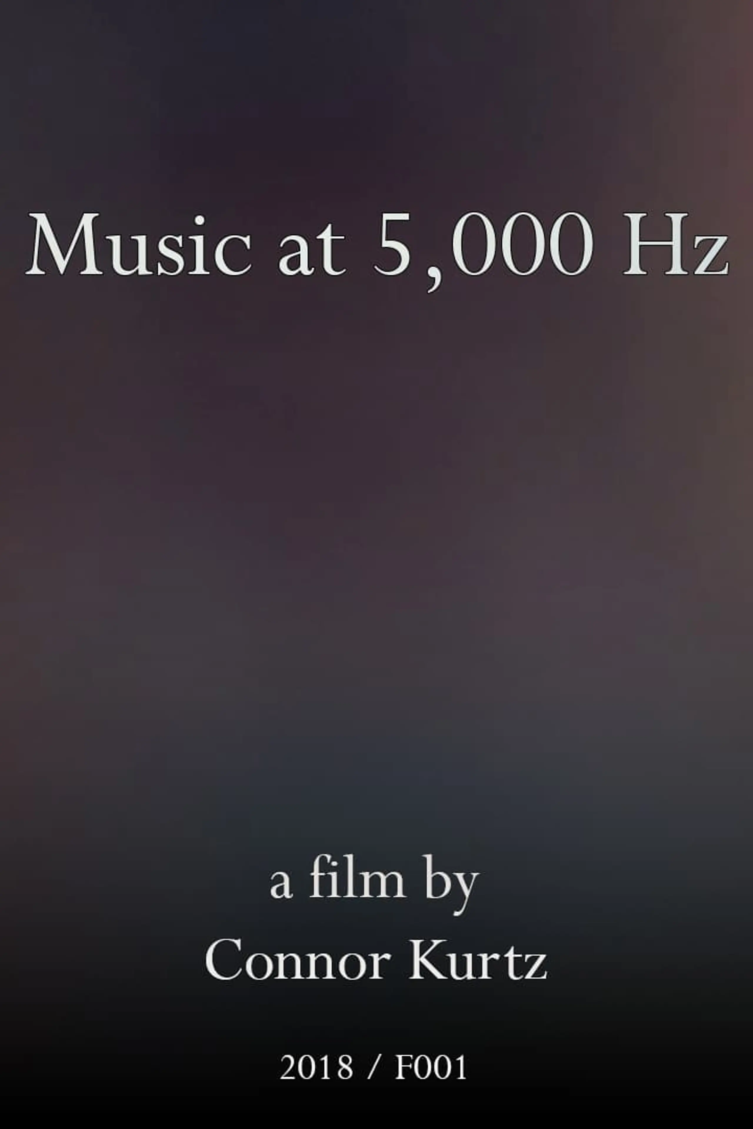 Music at 5,000 Hz