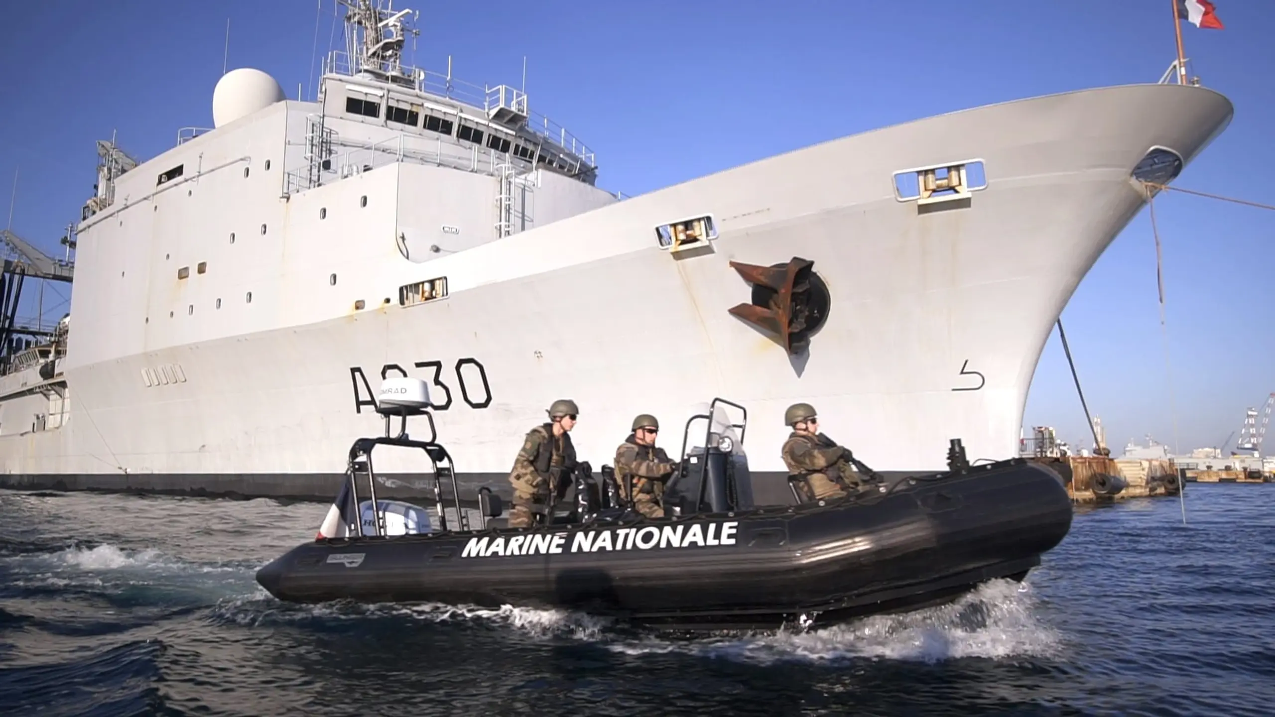 Toulon, le plus grand port militaire d'Europe