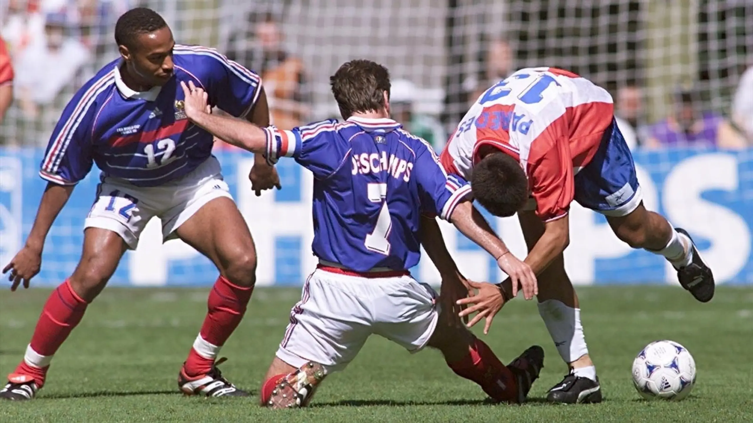 France-Paraguay : Huitièmes de finale de la Coupe du monde de football 1998