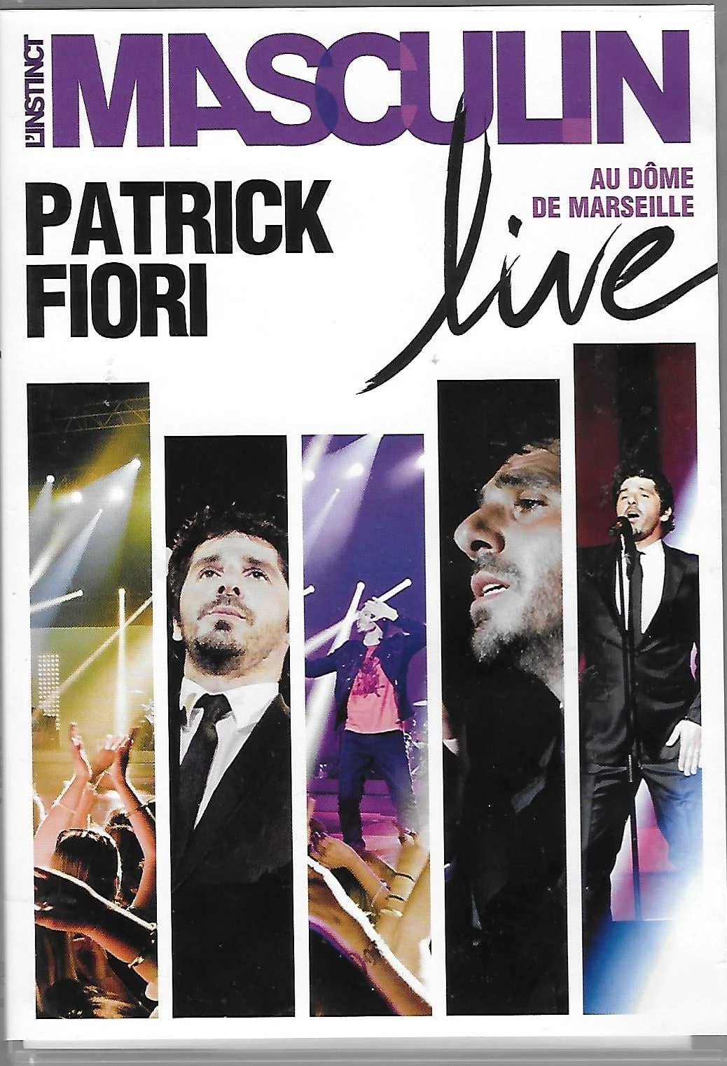 Patrick Fiori Tournée l'instinct masculin