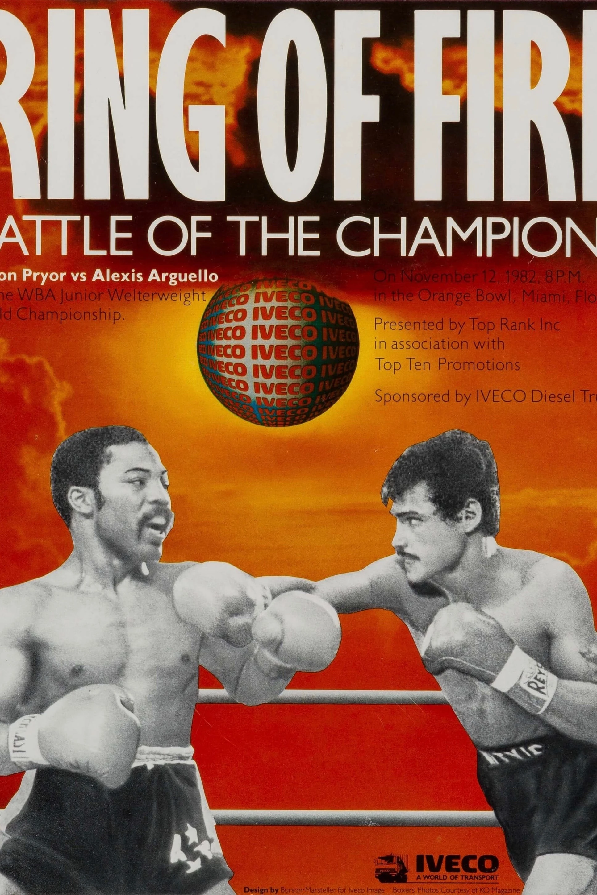 Aaron Pryor vs. Alexis Arguello
