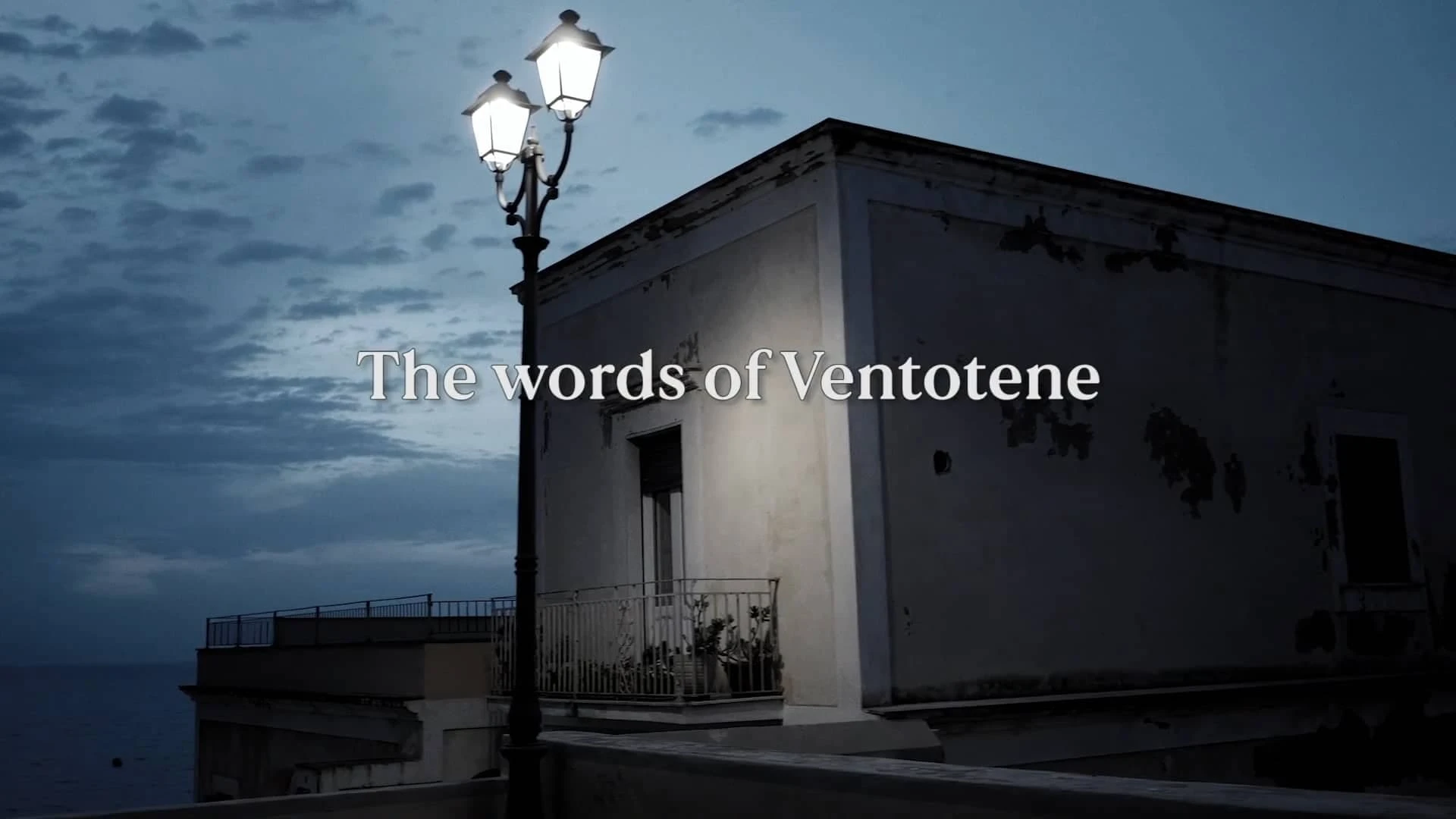 Le parole di Ventotene