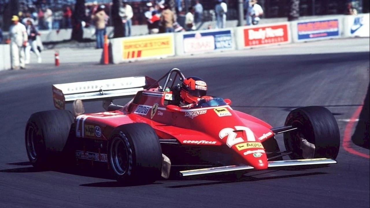 Gilles Villeneuve a toute vitesse