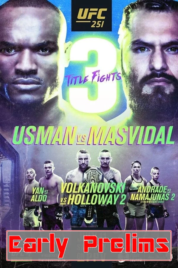 UFC 251: Usman vs. Masvidal - Early Prelims