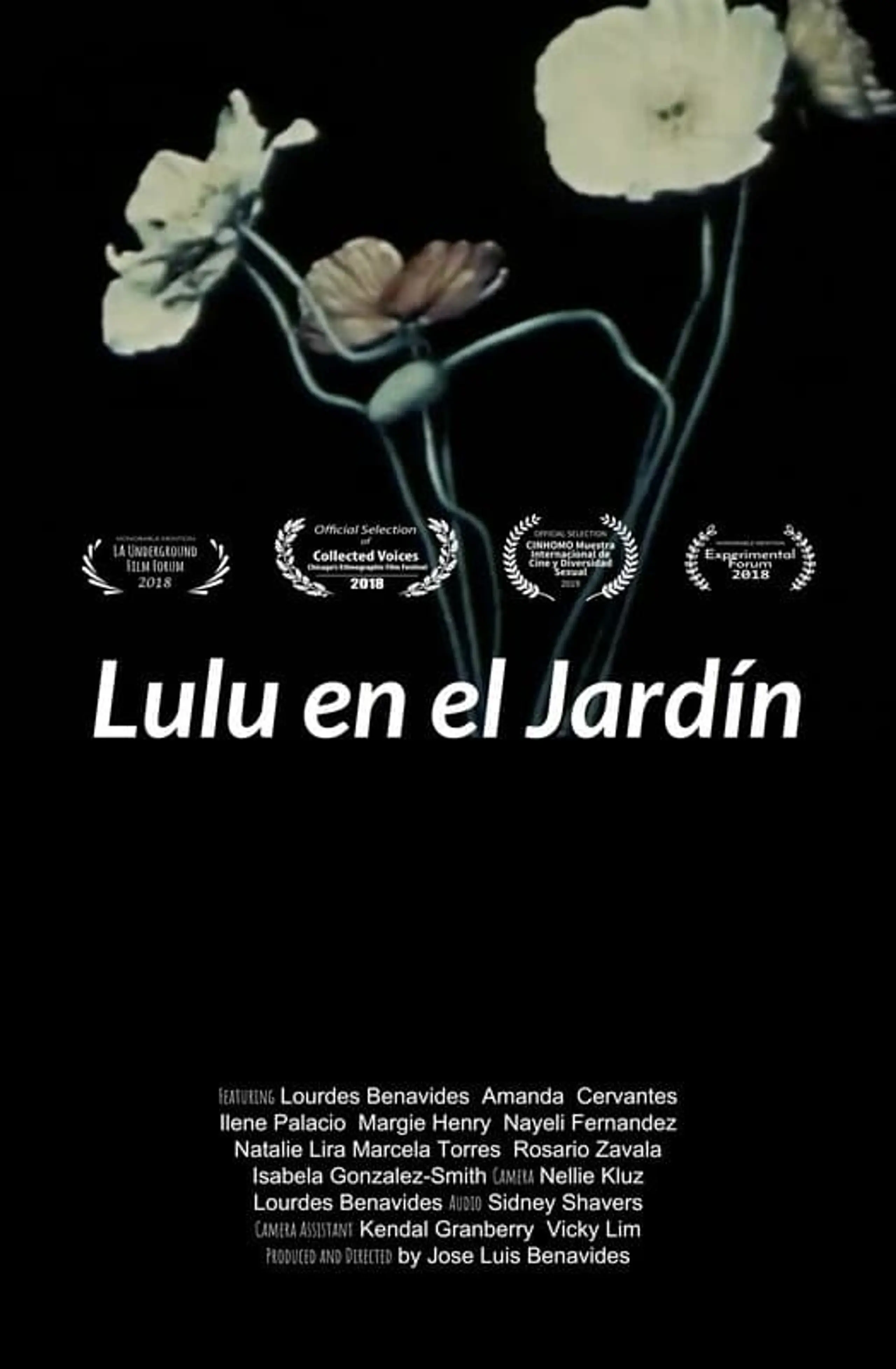 Lulu en el jardín