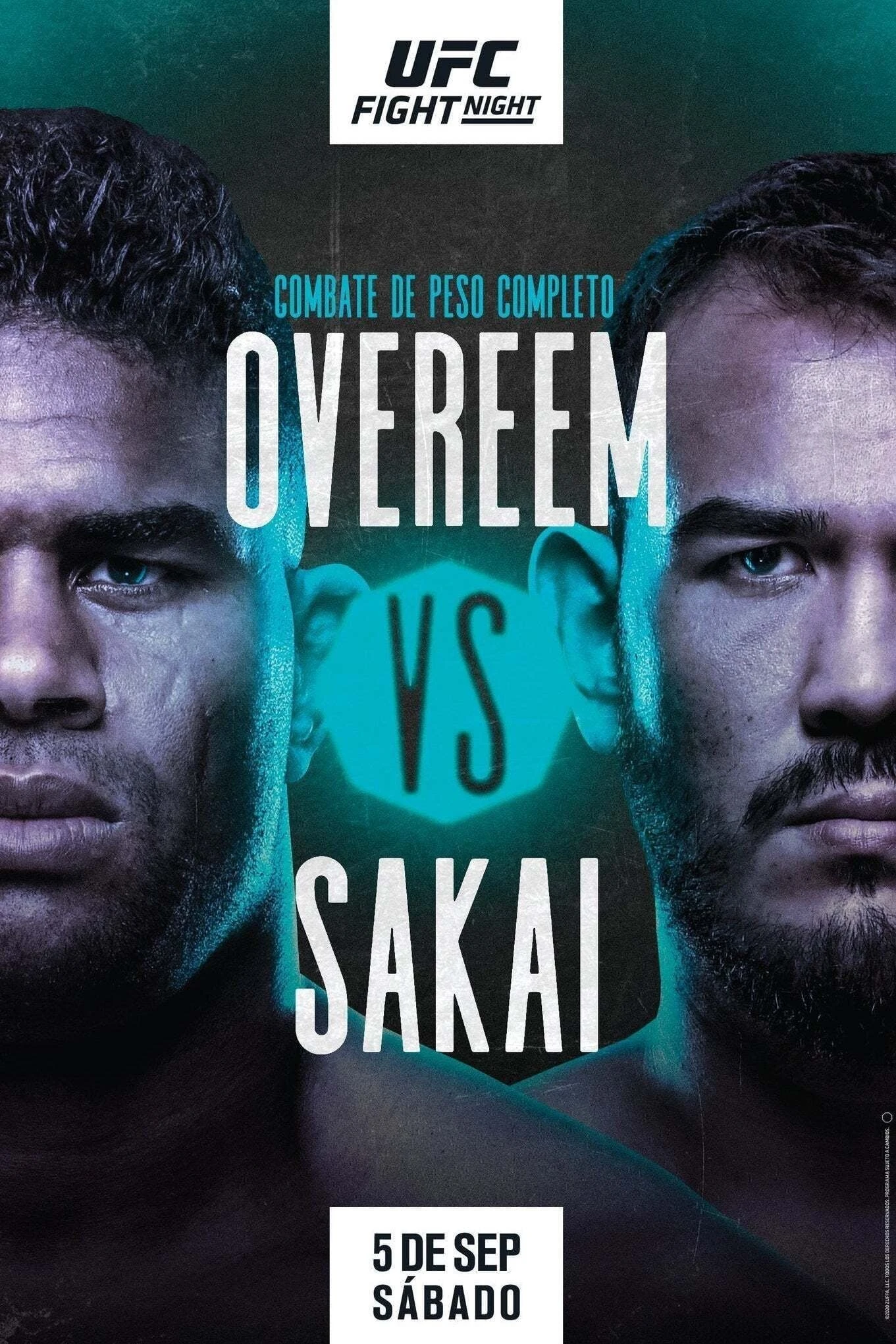 UFC Fight Night 176: Overeem vs. Sakai - Prelims