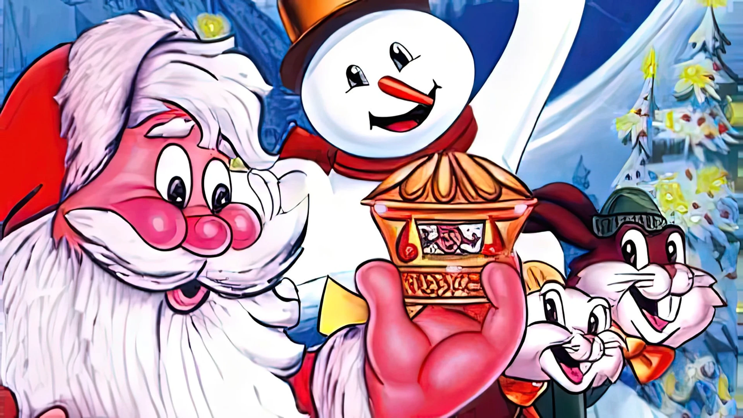 Santa Claus und seine Freunde