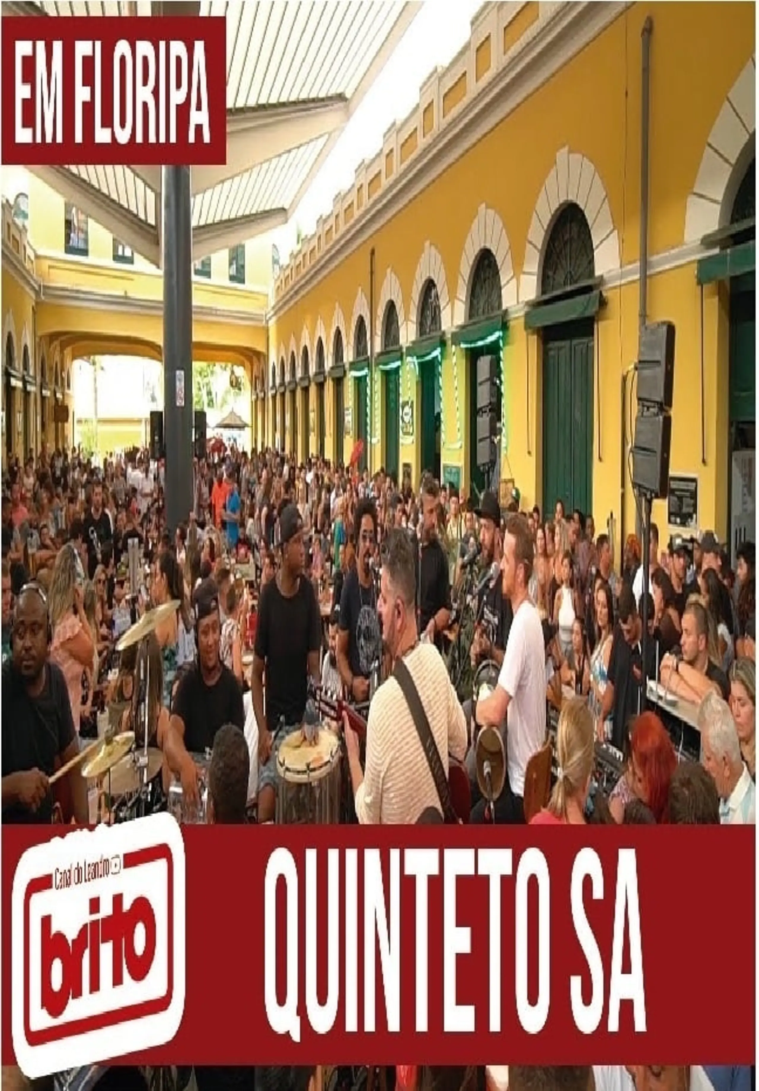 Pagode do QUINTETO S.A. em Floripa