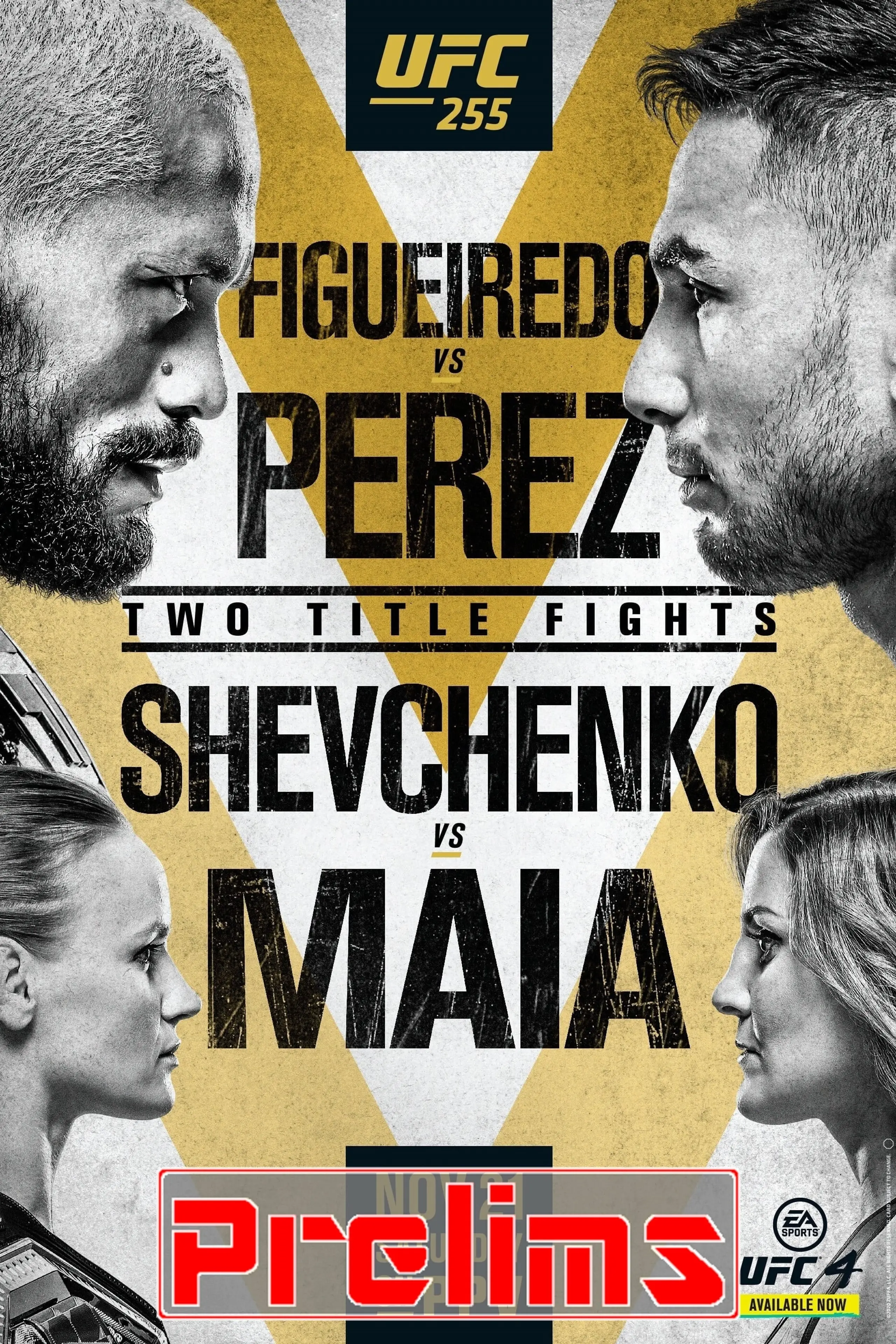 UFC 255: Figueiredo vs. Perez - Prelims