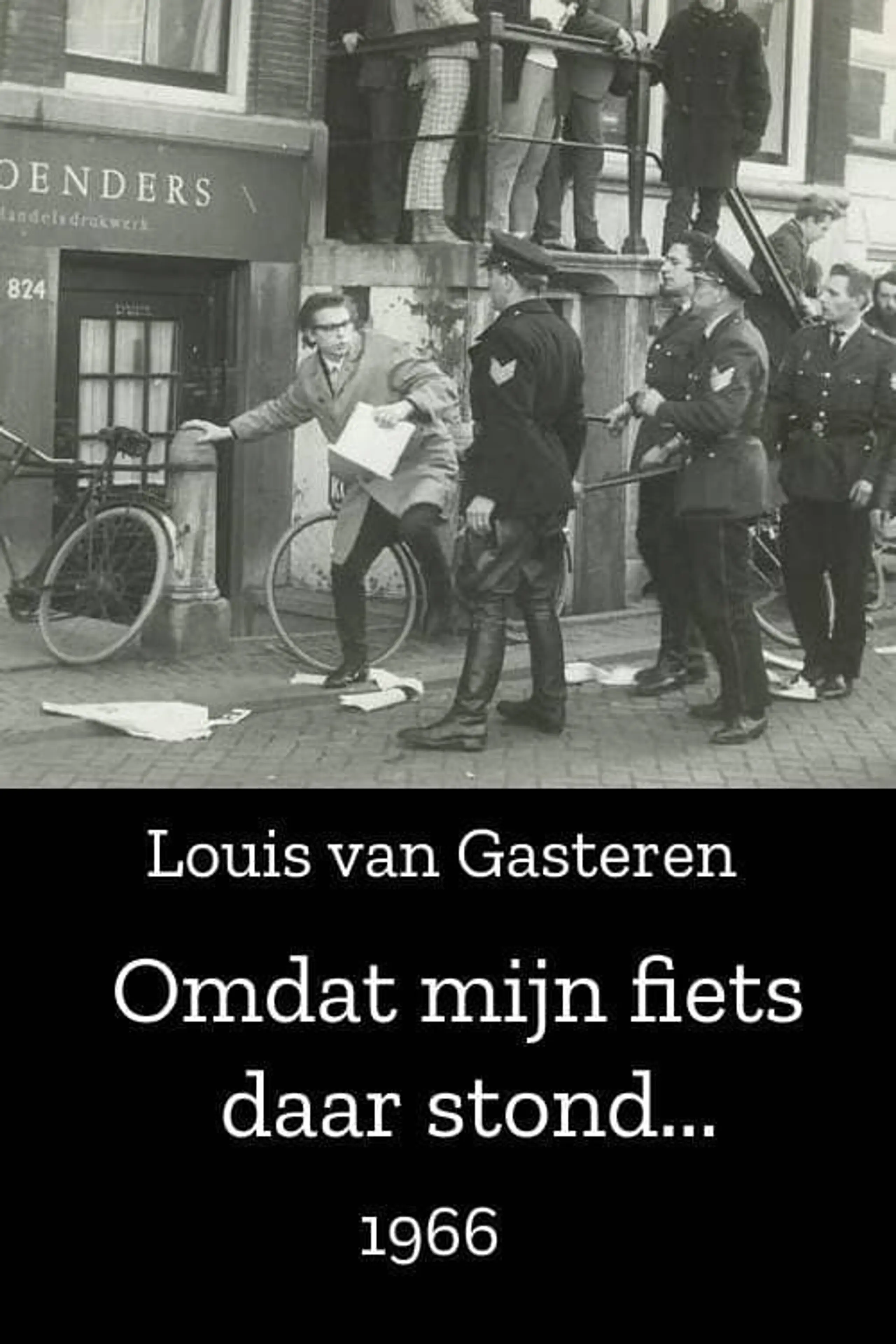 Omdat mijn fiets daar stond...