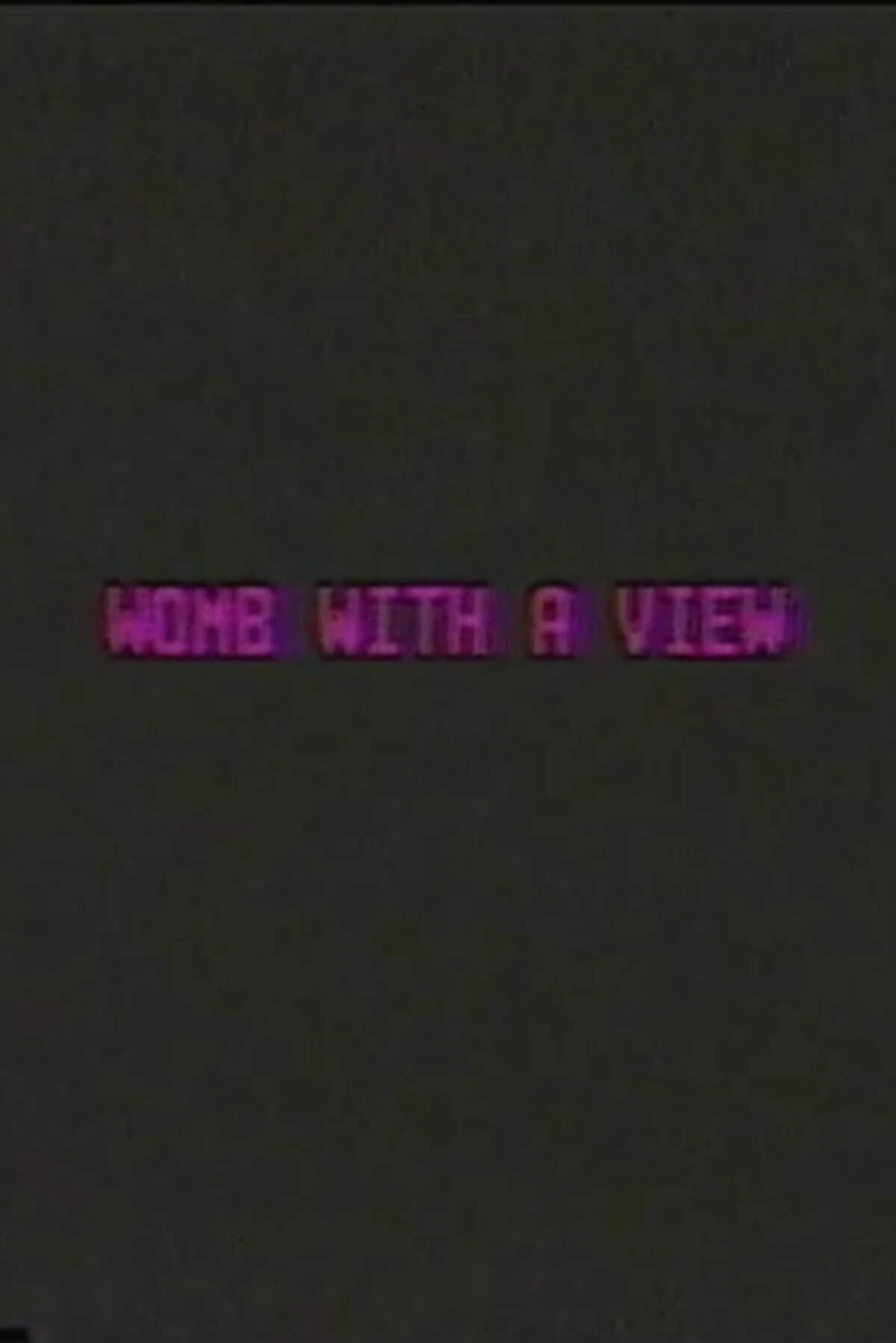 Womb with a View
