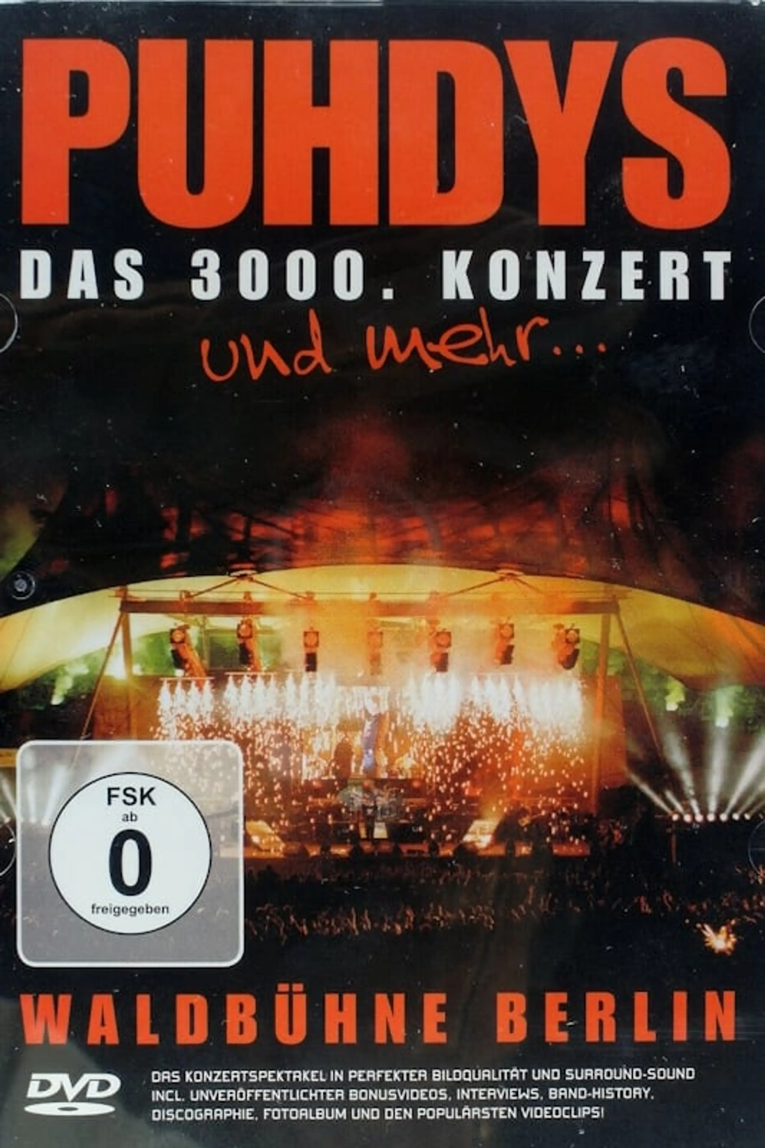 PUHDYS: Das 3000. Konzert