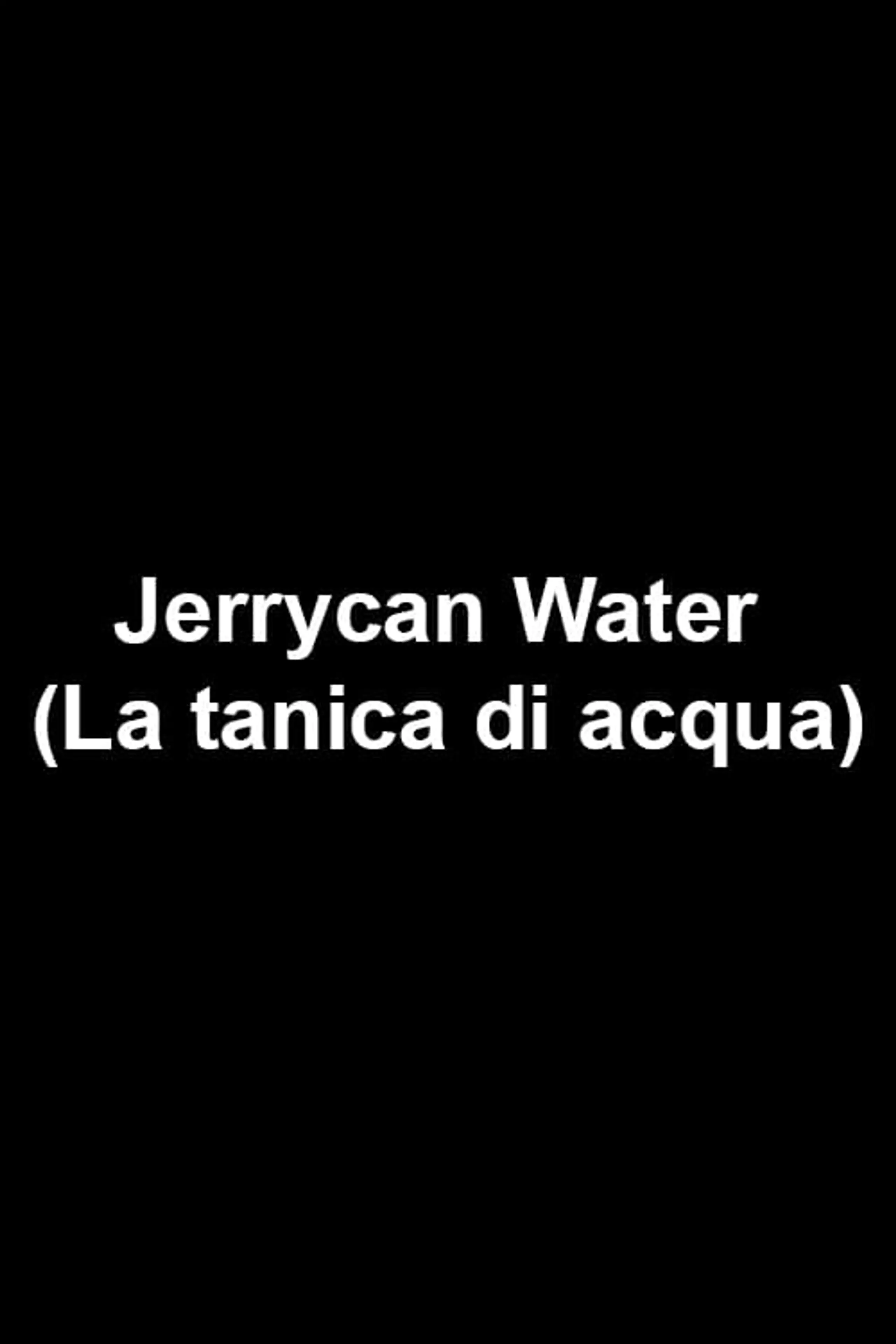 Jerrycan Water