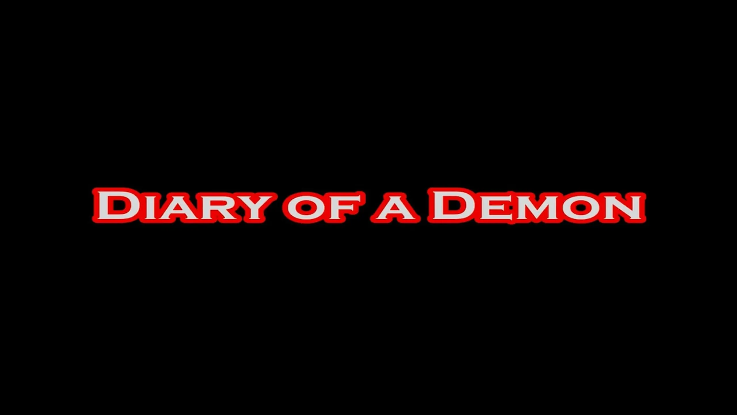 Diary of a Demon