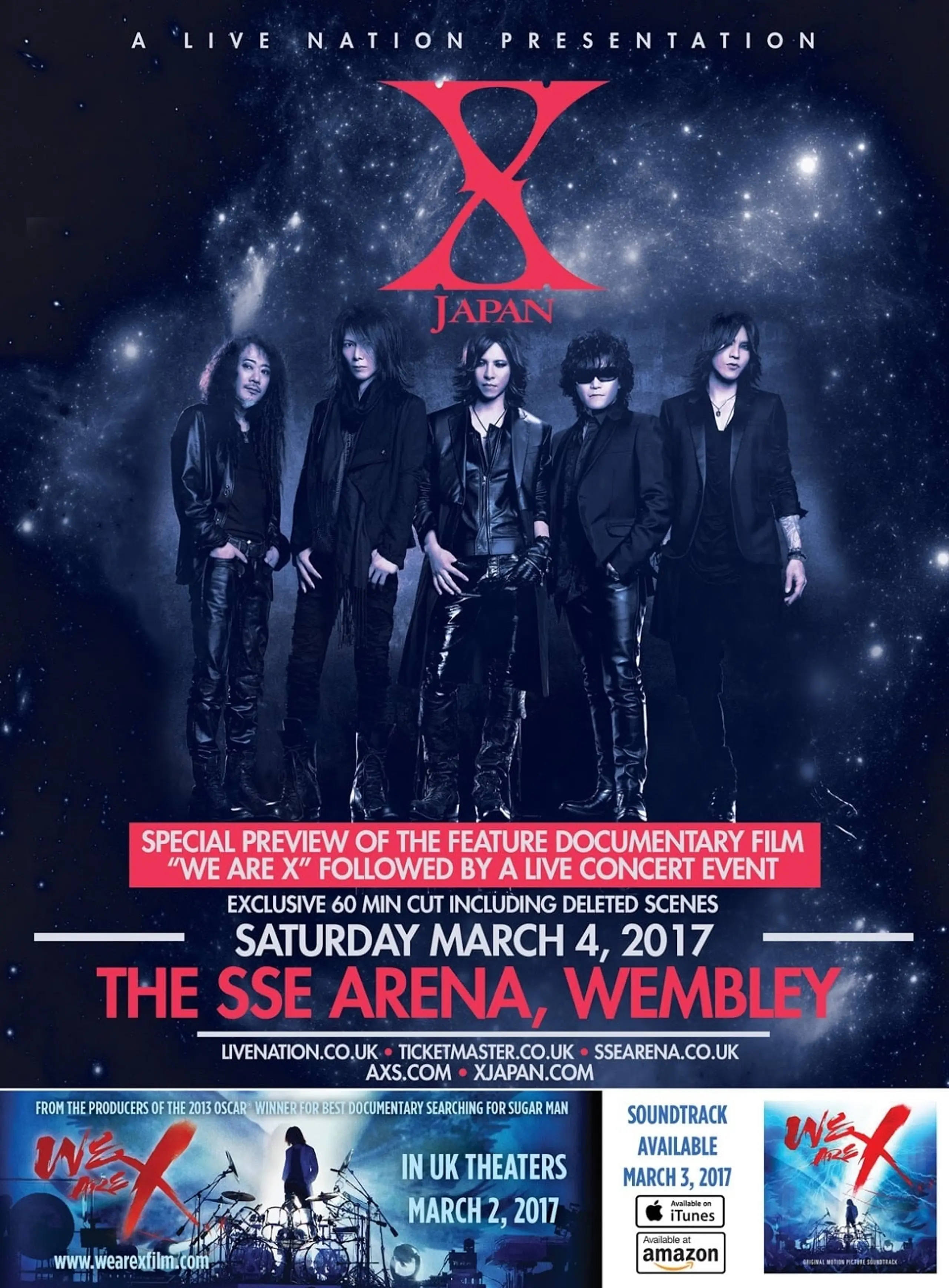 X Japan Live  2017 at the Wembley Arena