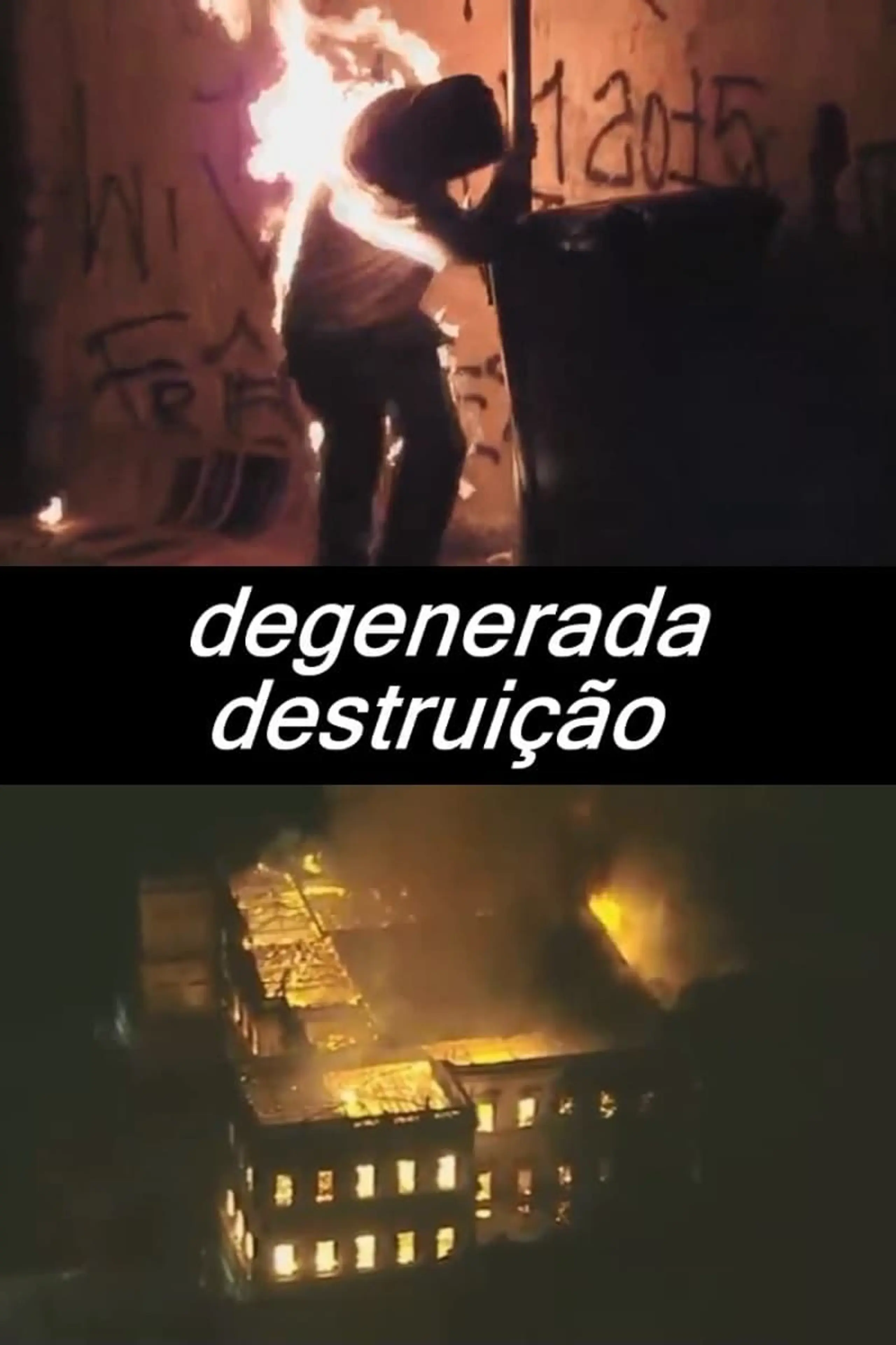 degenerada destruição