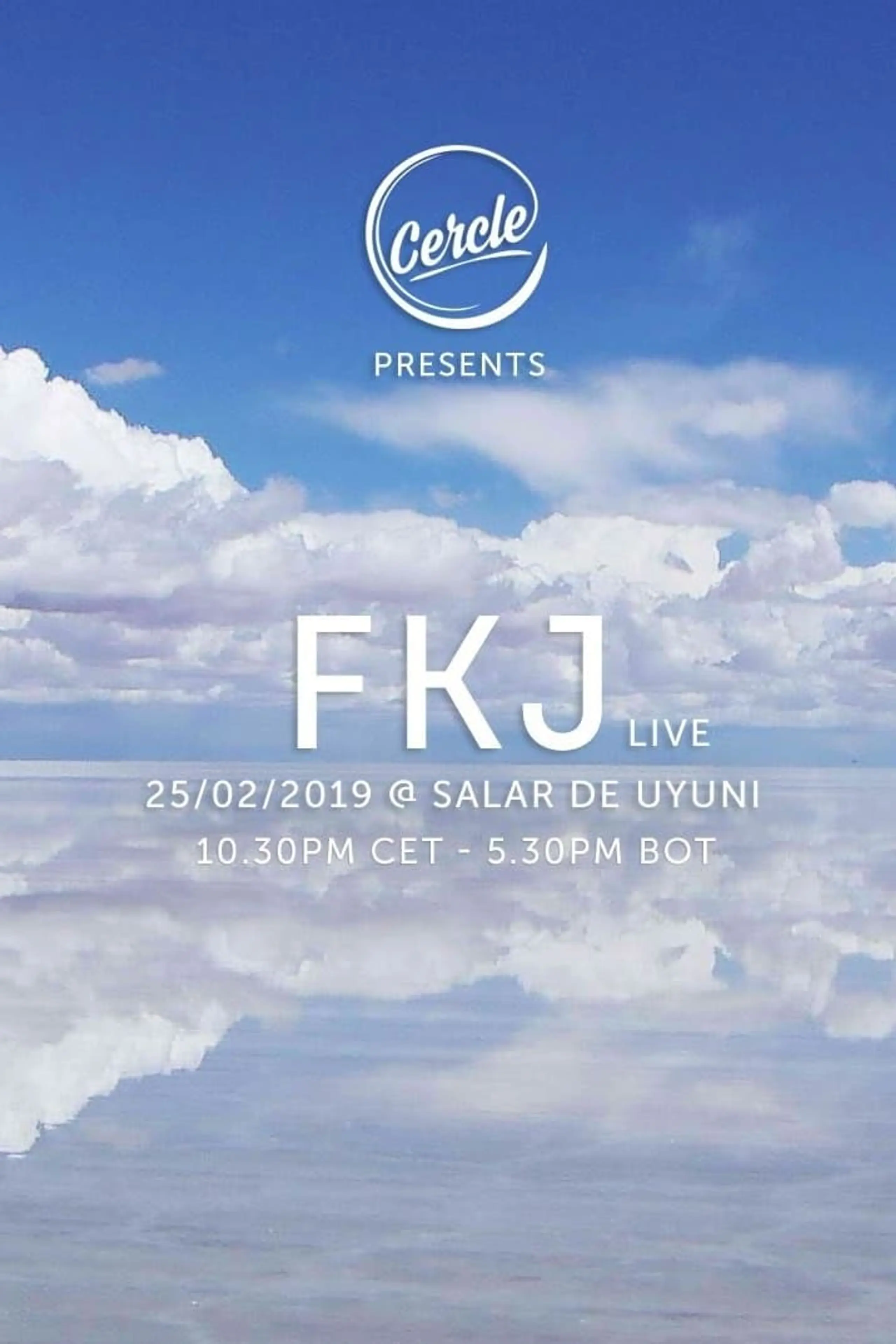 FKJ live @ Salar de Uyuni for Cercle