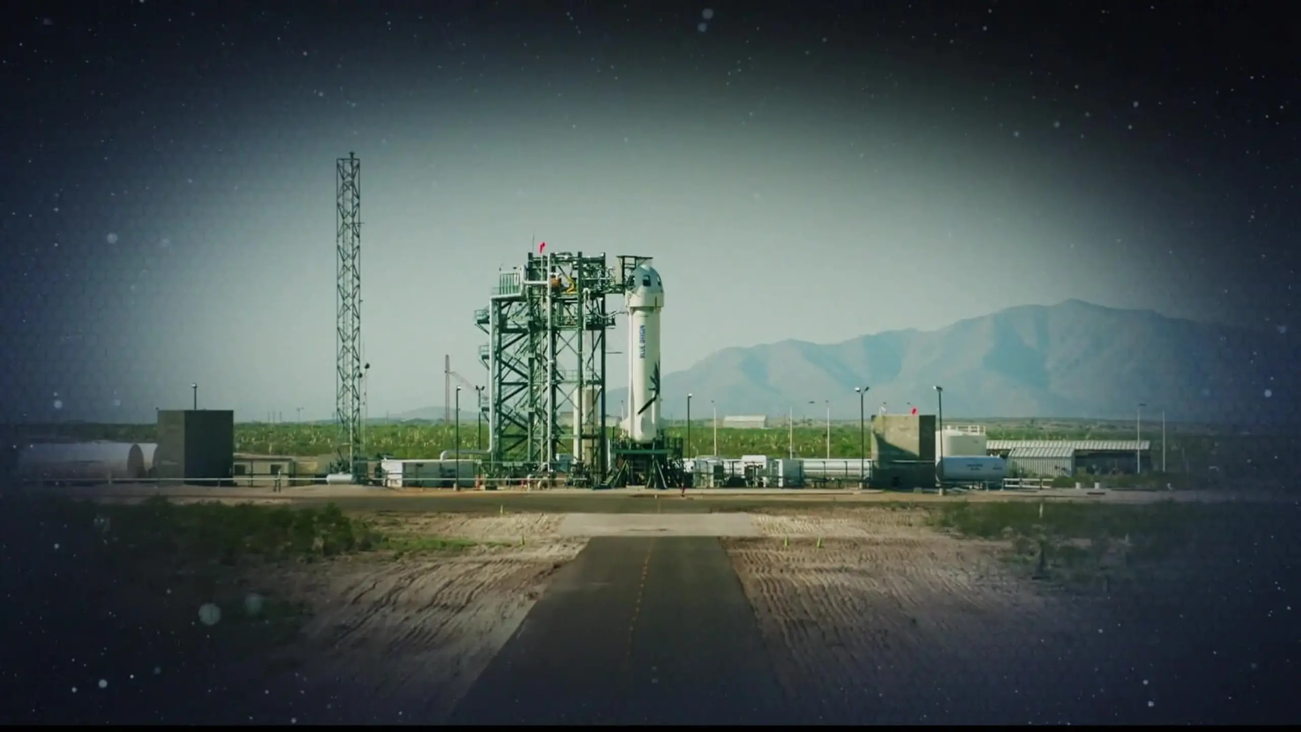 Jeff Bezos in Space Blue Origin Takes Flight