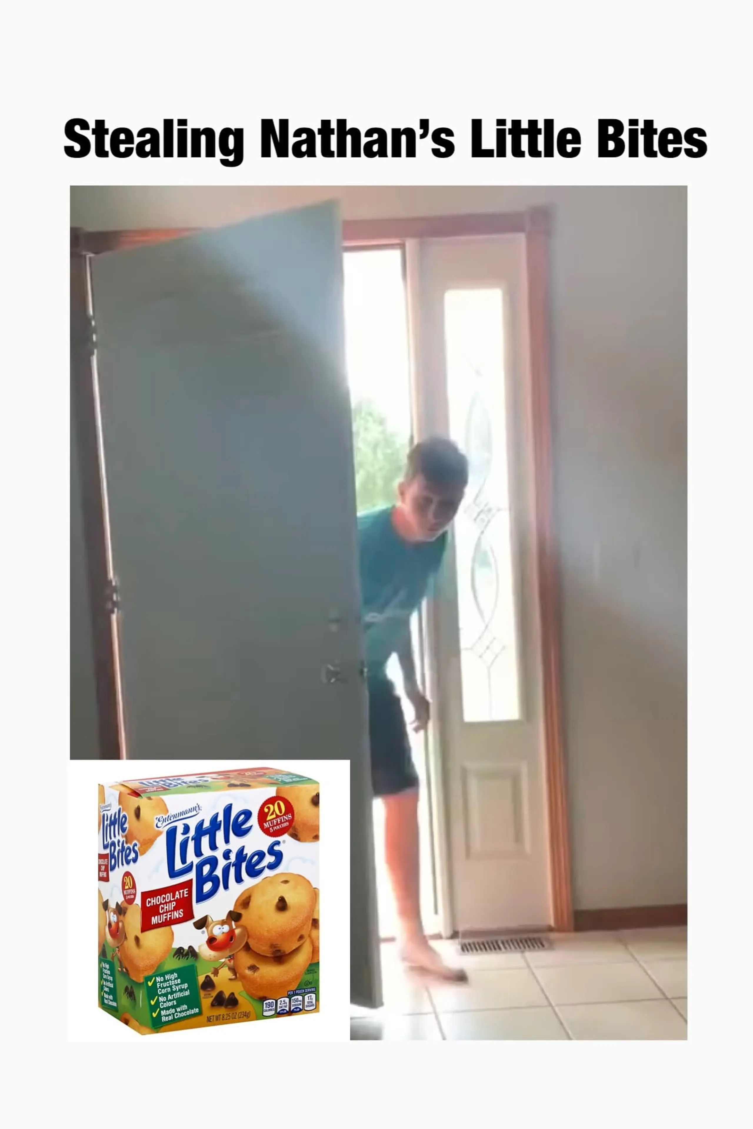 Stealing Nathan’s Little Bites