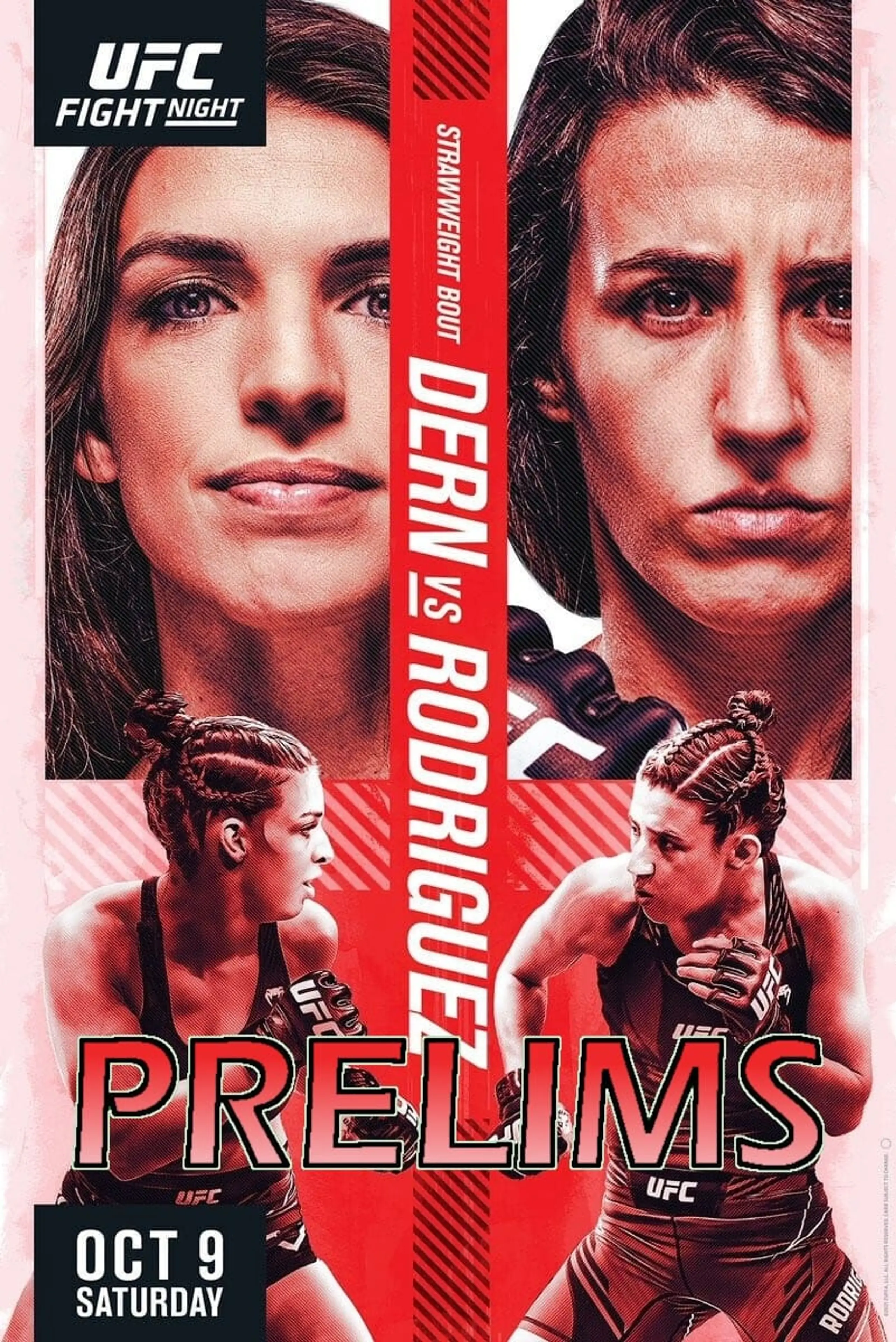 UFC Fight Night 194: Dern vs. Rodriguez - Prelims