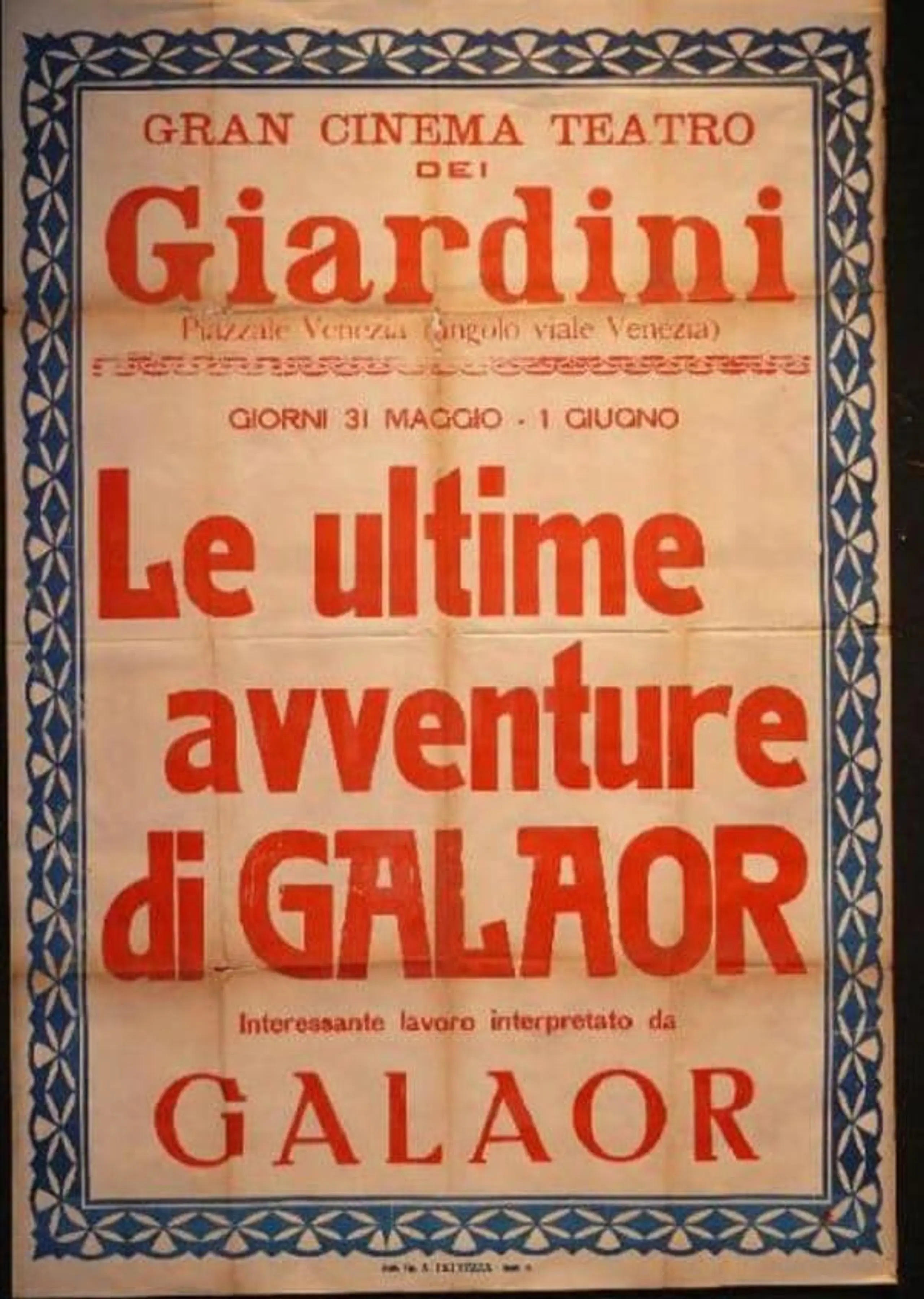 Le Ultime Avventure di Galaor