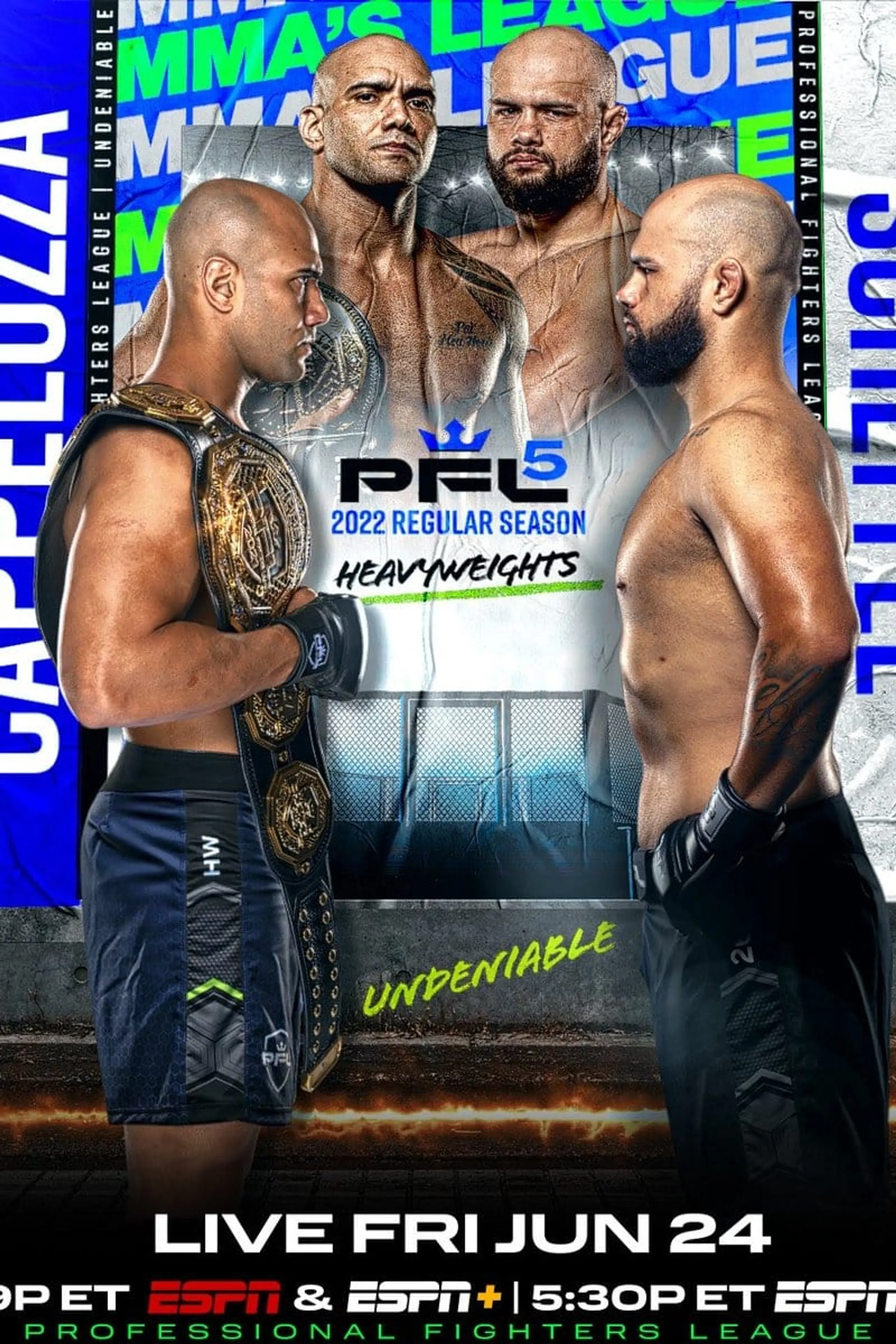 Professional Fighters League Regular Season 2022- PFL 5: Scheffel vs Cappelozza