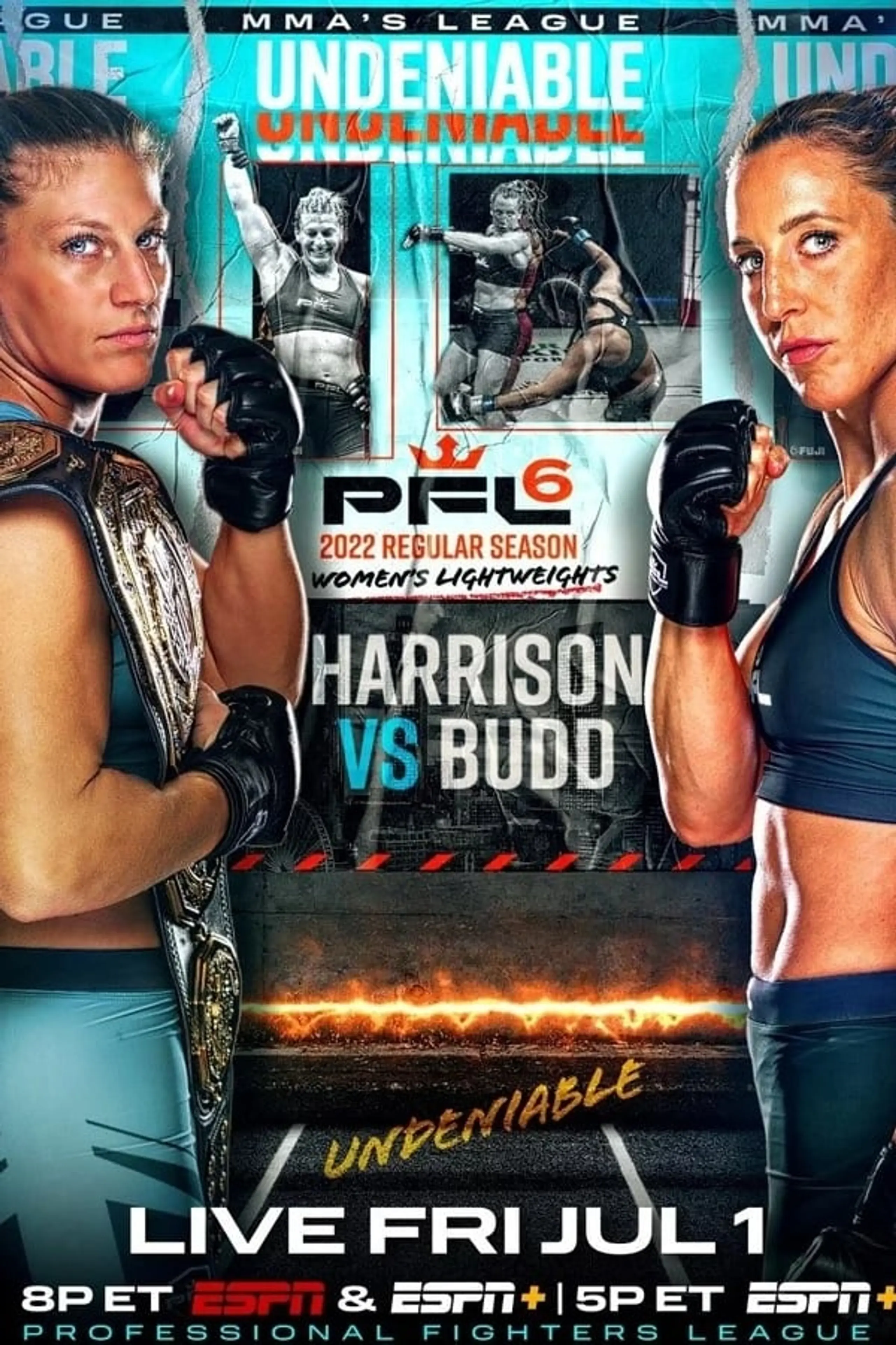 Professional Fighters League Regular Season 2022 - PFL 6: Harrison vs Young