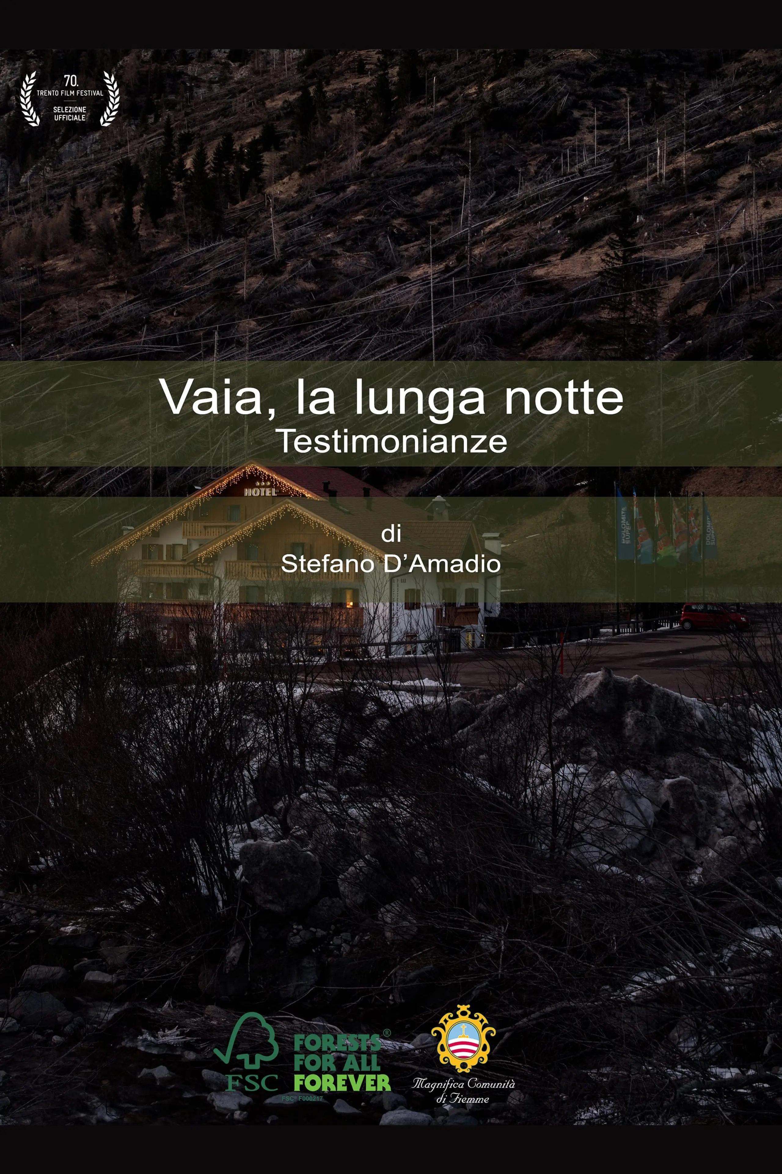 Vaia, la lunga notte. Testimonianze