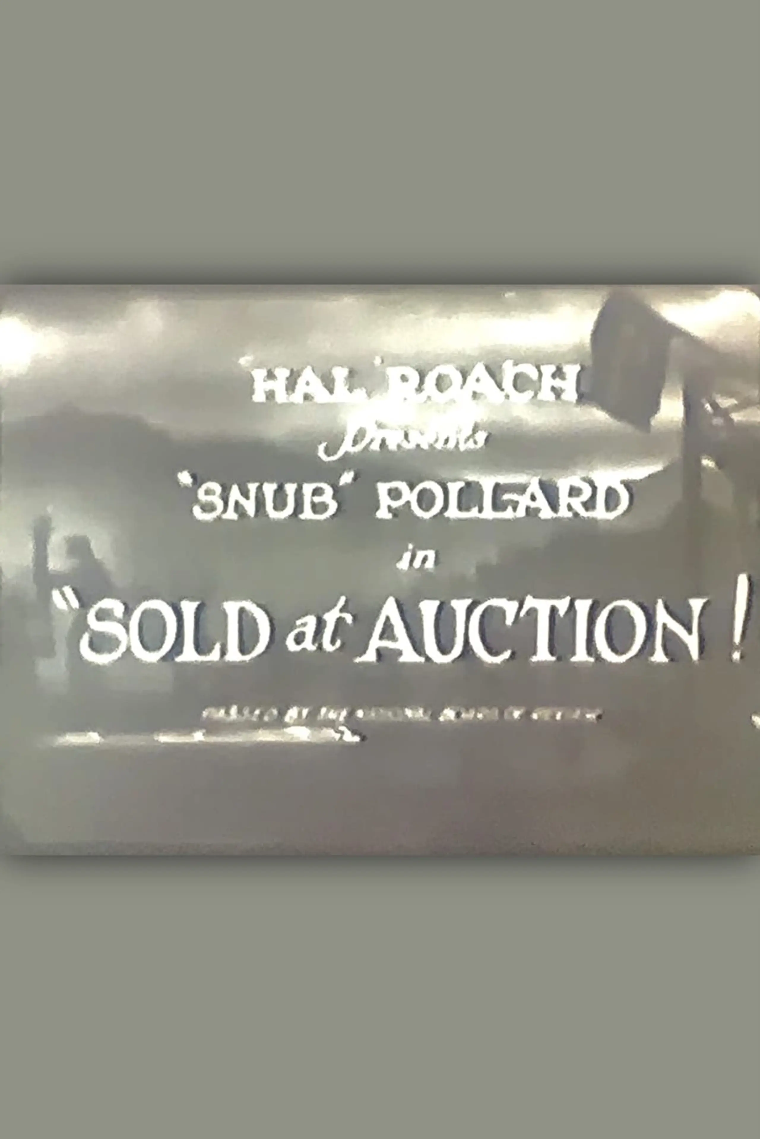 Sold at Auction