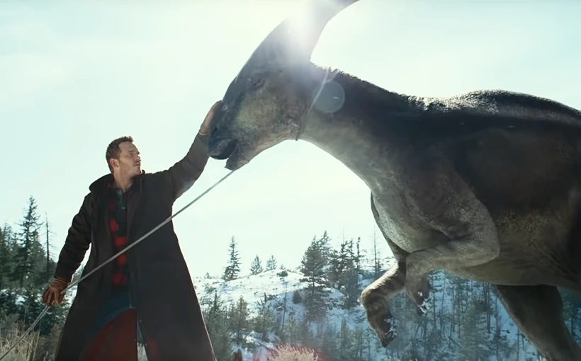 Szene aus dem Film „Jurassic World: Ein neues Zeitalter“ (2022)