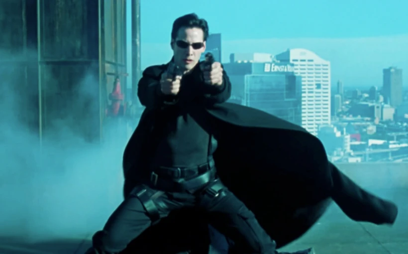 Szene aus dem Film „Matrix“ (1999)