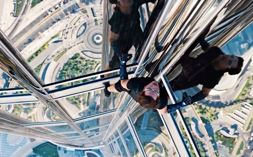 Szene aus dem Film Mission Impossible Phantom Protokoll