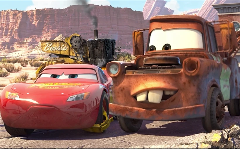 Szene aus dem Film „Cars“ (2006)