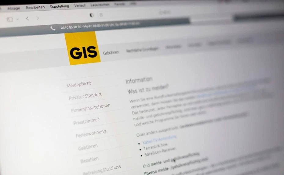 Screenshot der GIS-Webseite (www.gis.at)