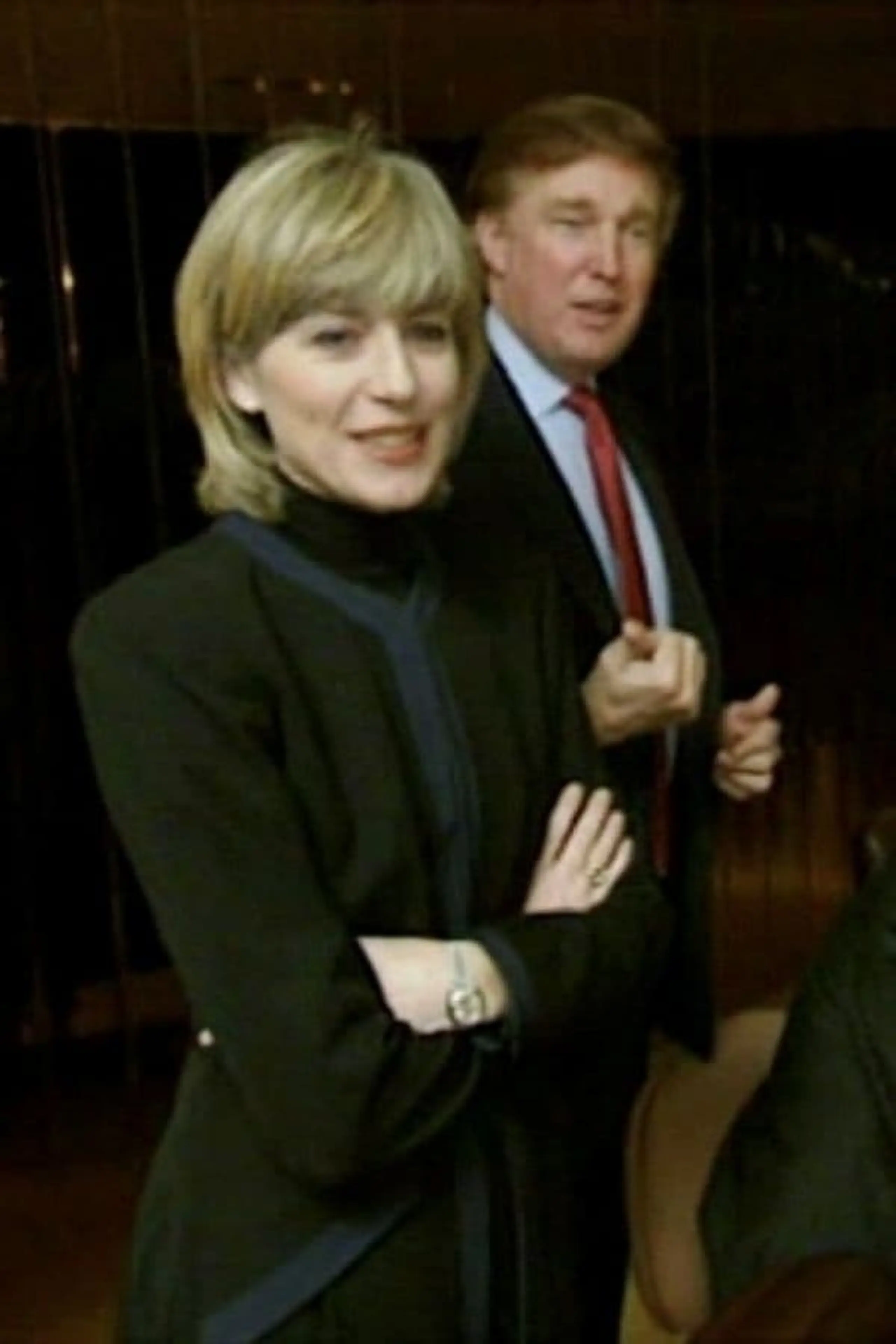 Selina Scott Meets Donald Trump