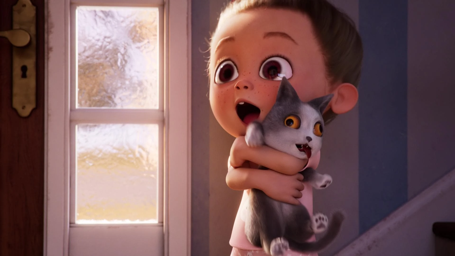 Molly et son chat