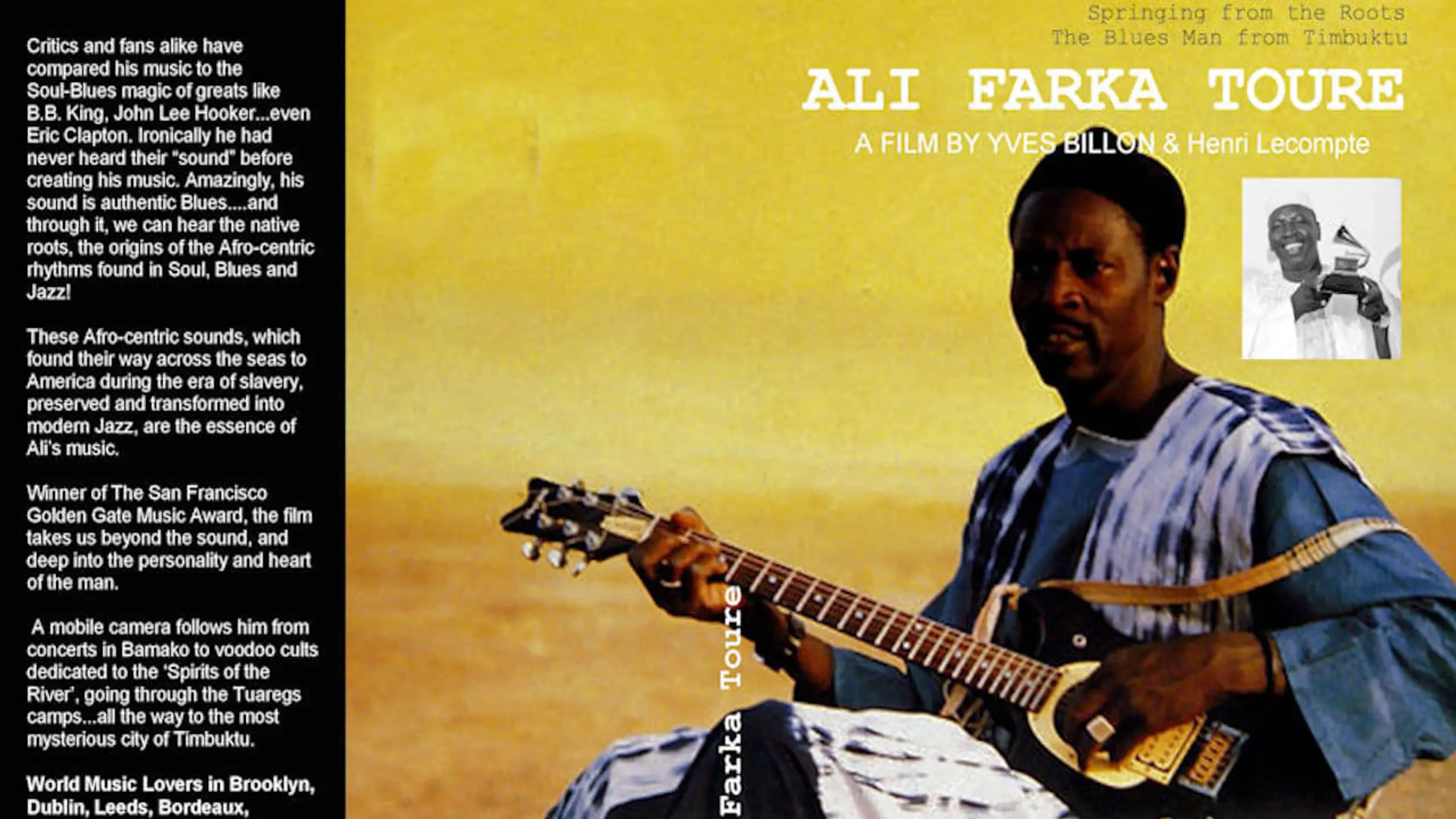 Ali Farka Touré...The Blues Man from Timbuktu