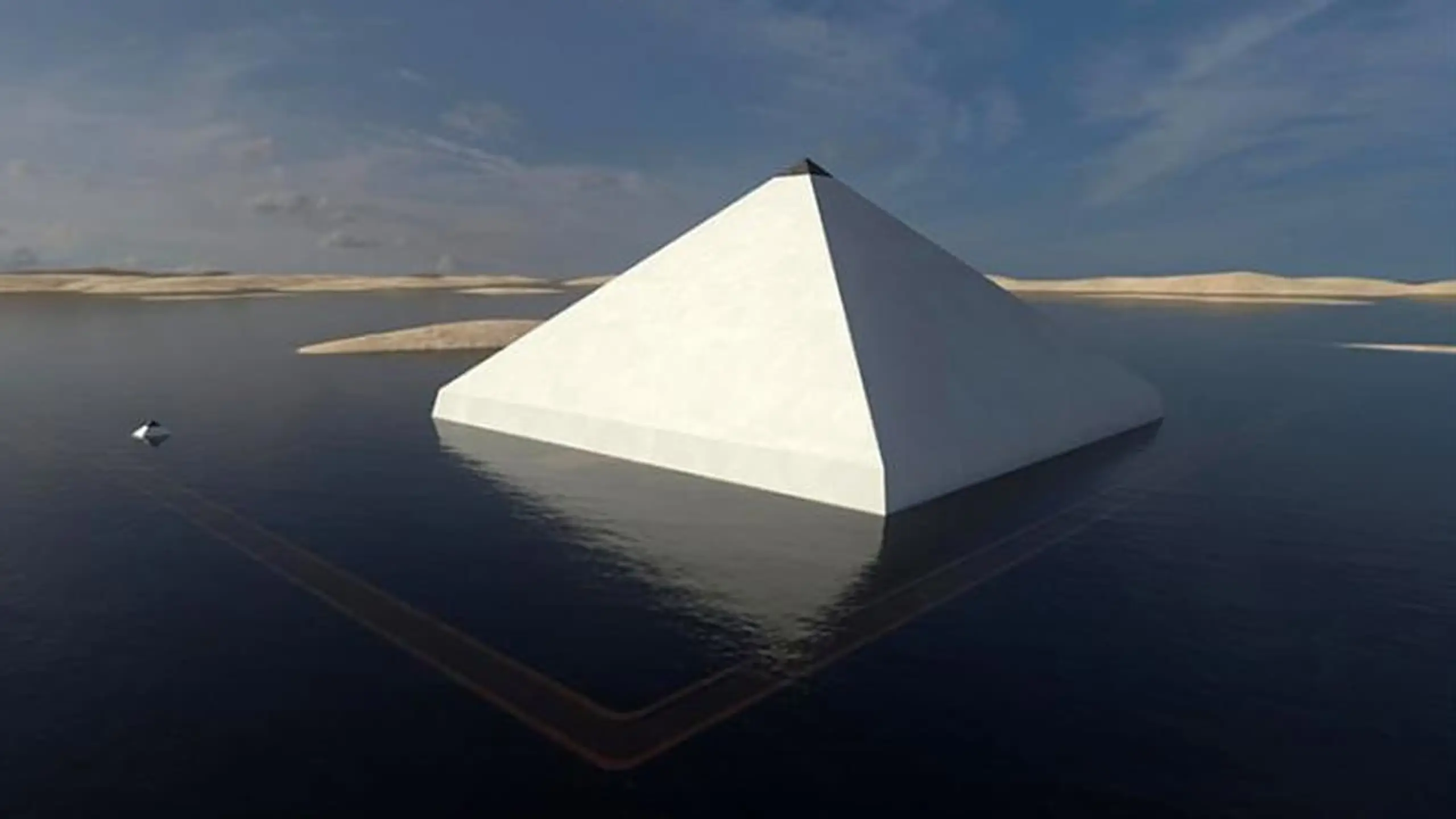 Égypte, une pyramide sur les eaux