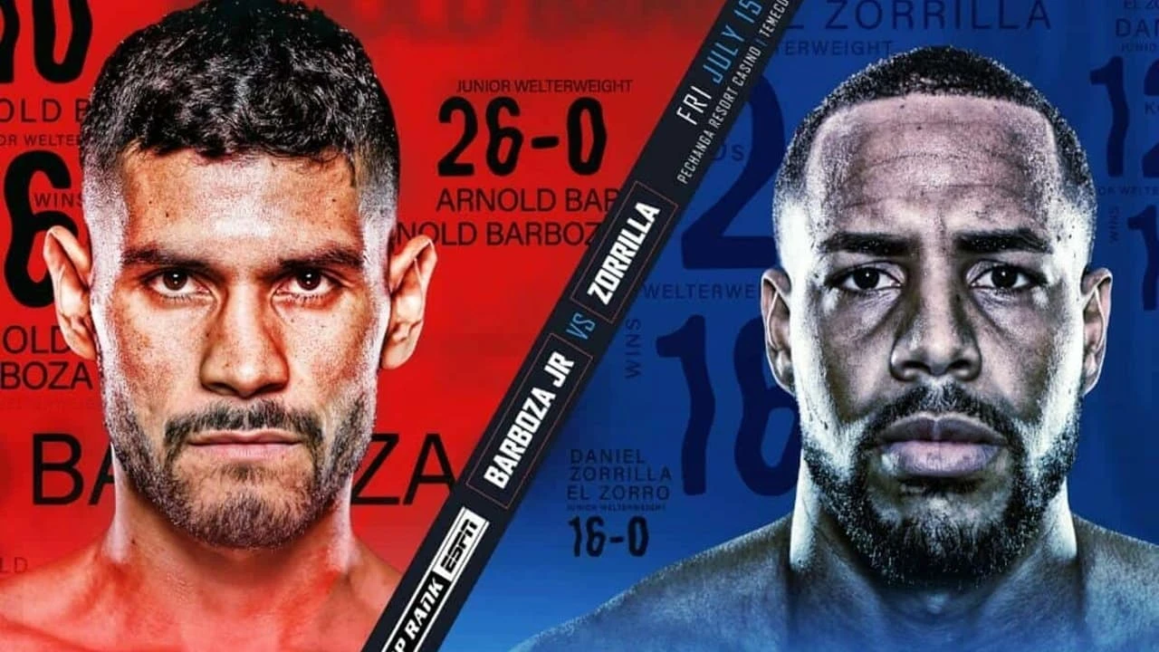 Arnold Barboza Jr vs Danielito Zorrilla