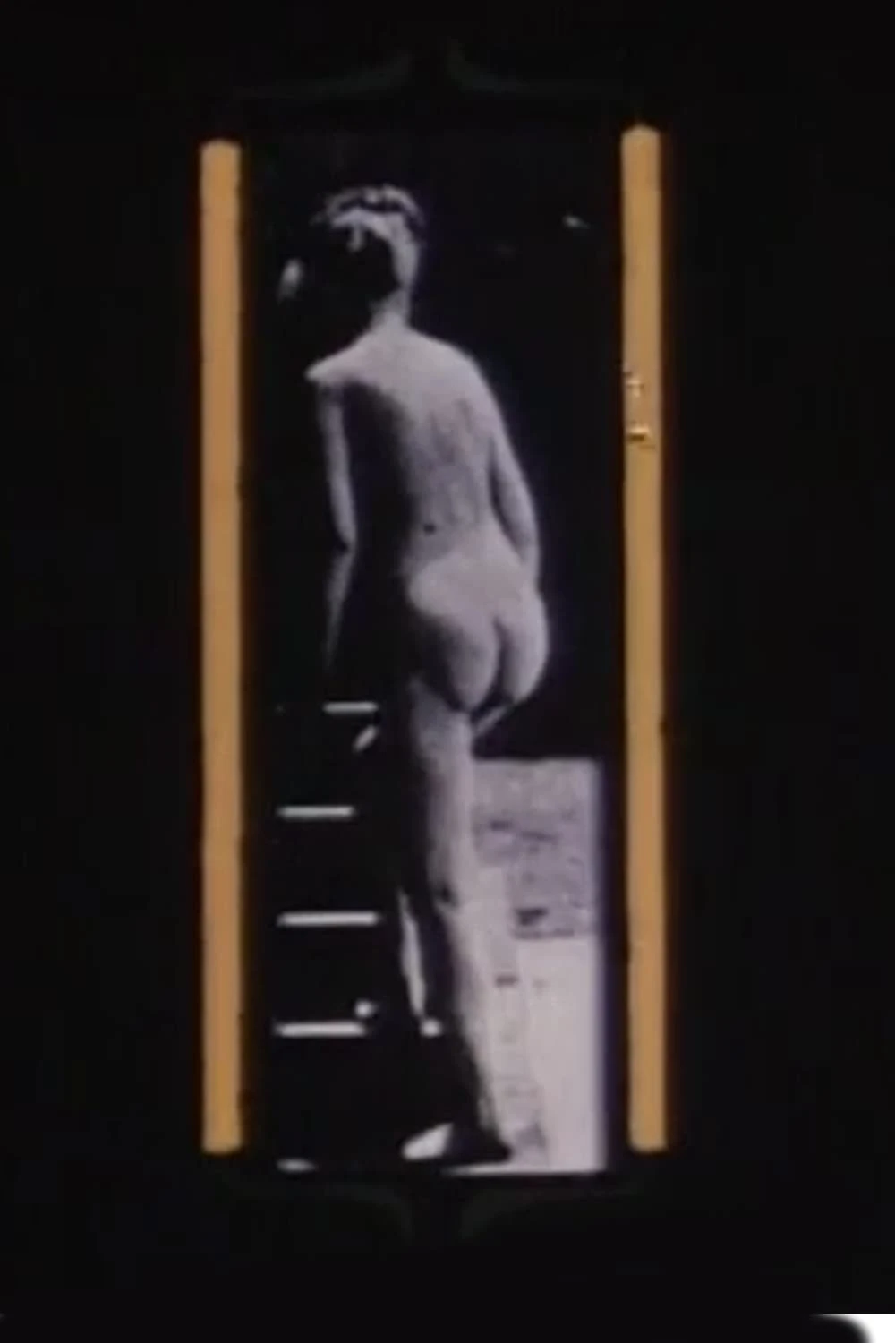 Woman Turning And Walking Upstairs